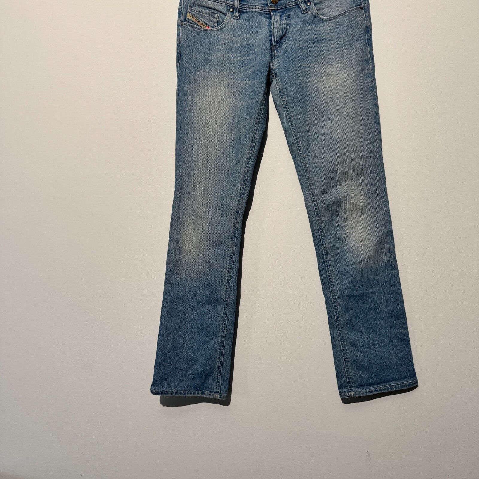 Diesel Vintage Diesel Unisex Blue Cotton Denim Pants Size W27 L32 Size US 27 - 4 Thumbnail