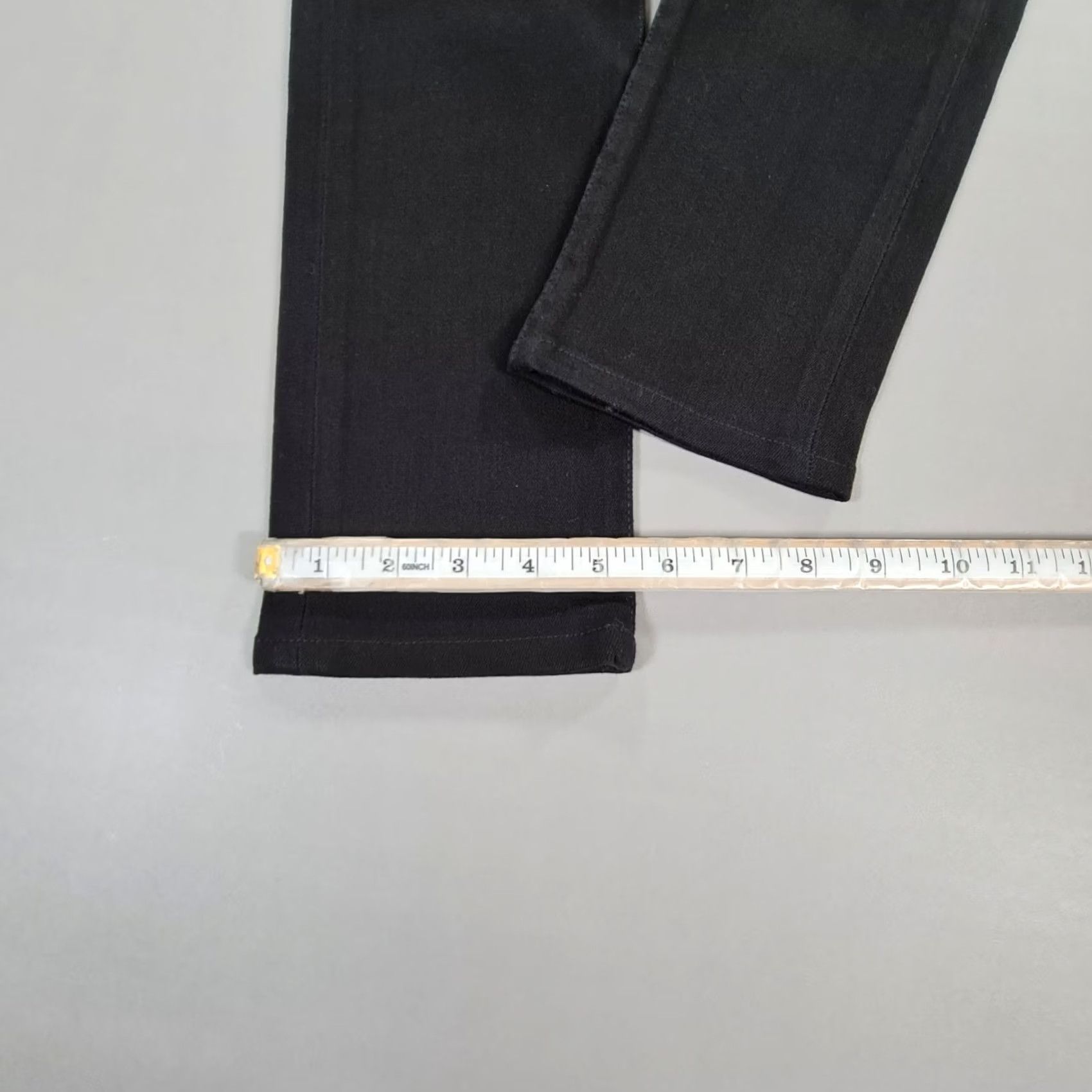 Vintage ME & EM Womens Jeans Black W28 L28 Skinny Fit High Rise Denim Stretch Zip 5-Pocket Design Modern City Designer Womens Jeans Size 28" / US 6 / IT 42 - 5 Thumbnail