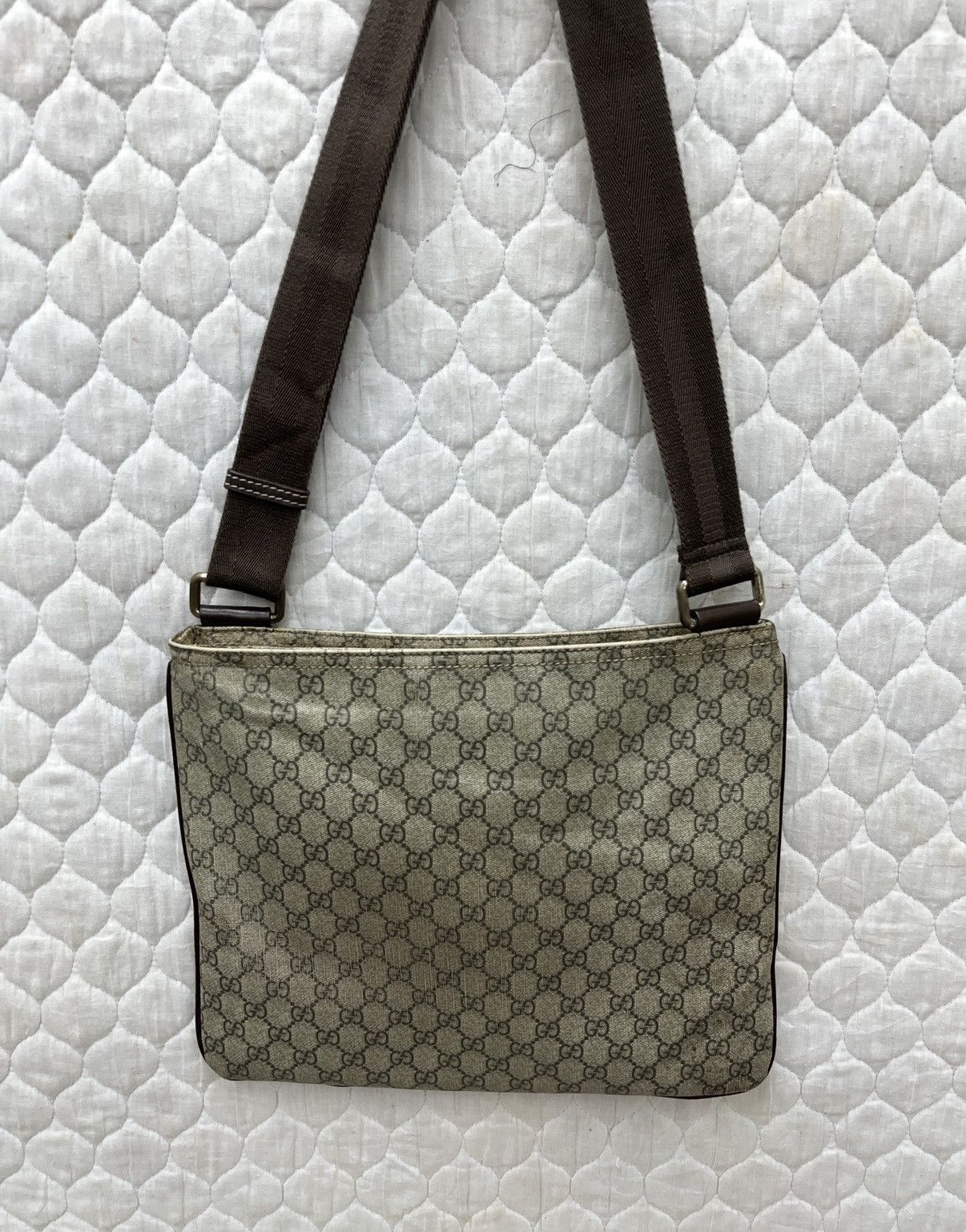 Gucci 🔥🔥🔥AUTHENTIC VINTAGE GUCCI MONOGRAM BAG Size ONE SIZE - 16 Thumbnail