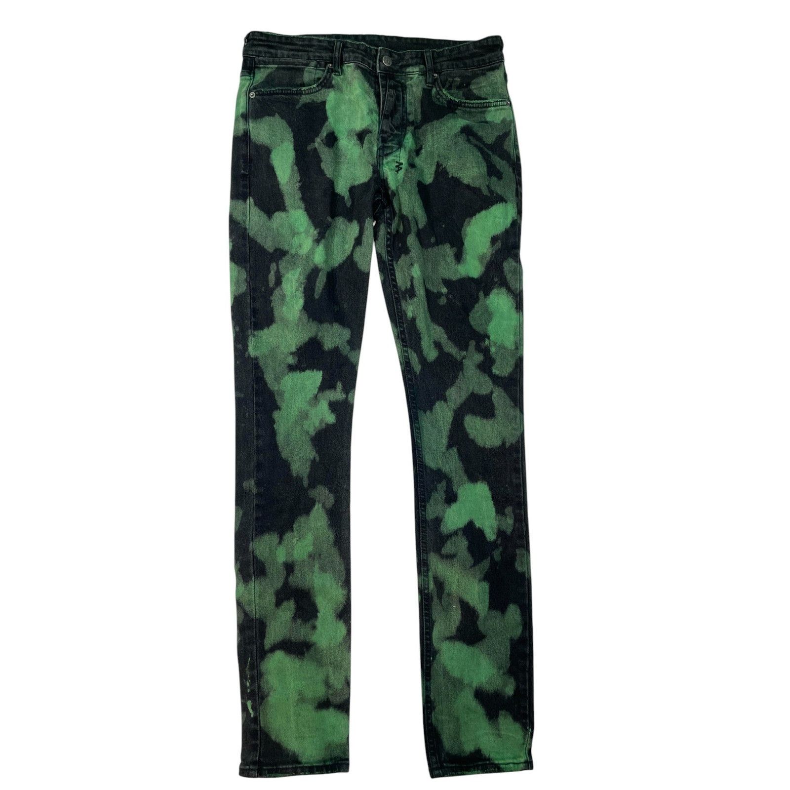 Ksubi Ksubi Black Green Tye Dye Jeans Size US 34 / EU 50 - 1 Thumbnail