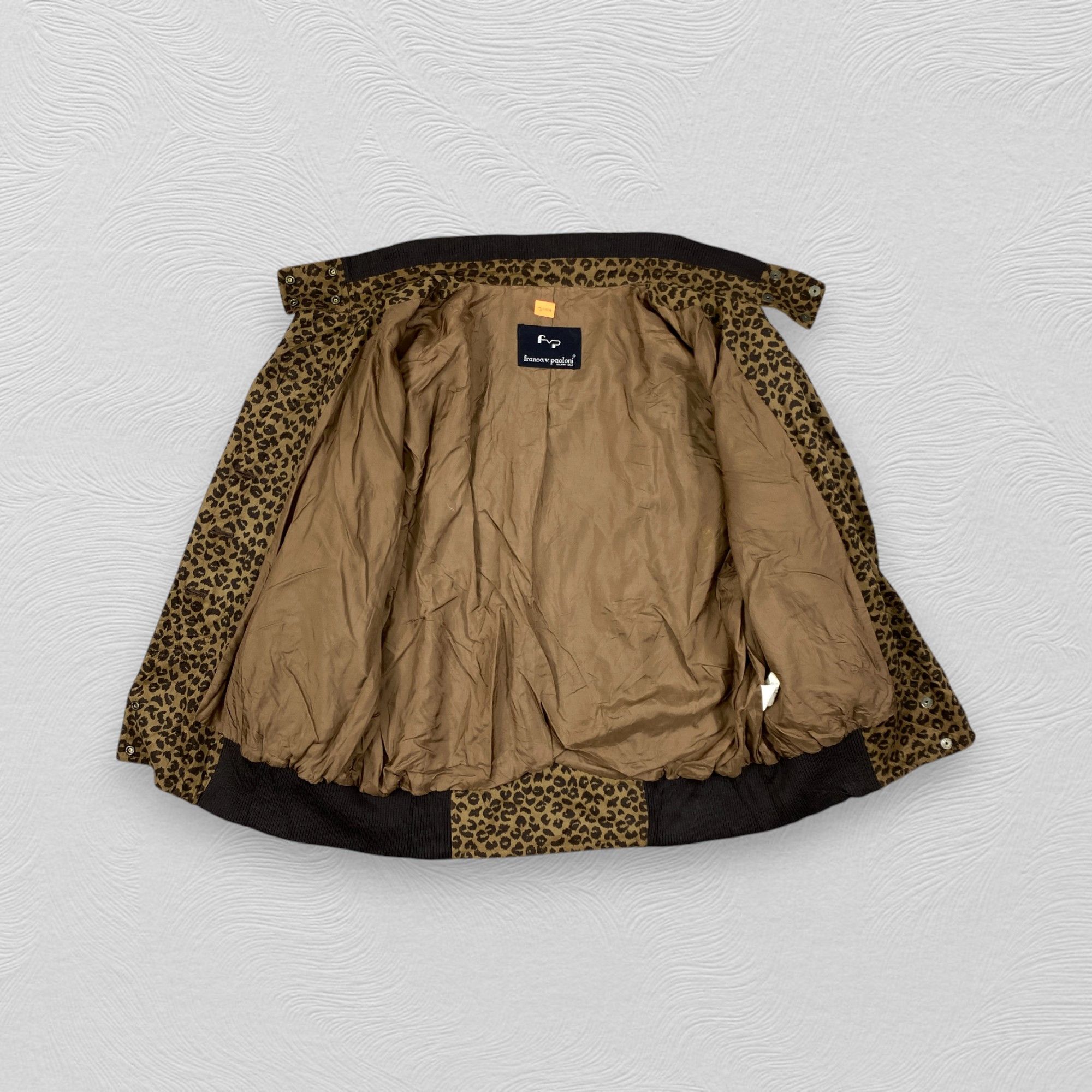 Vintage Vintage Franca V Paoloni Leopard Design -J144 Size US L / EU 52-54 / 3 - 3 Thumbnail