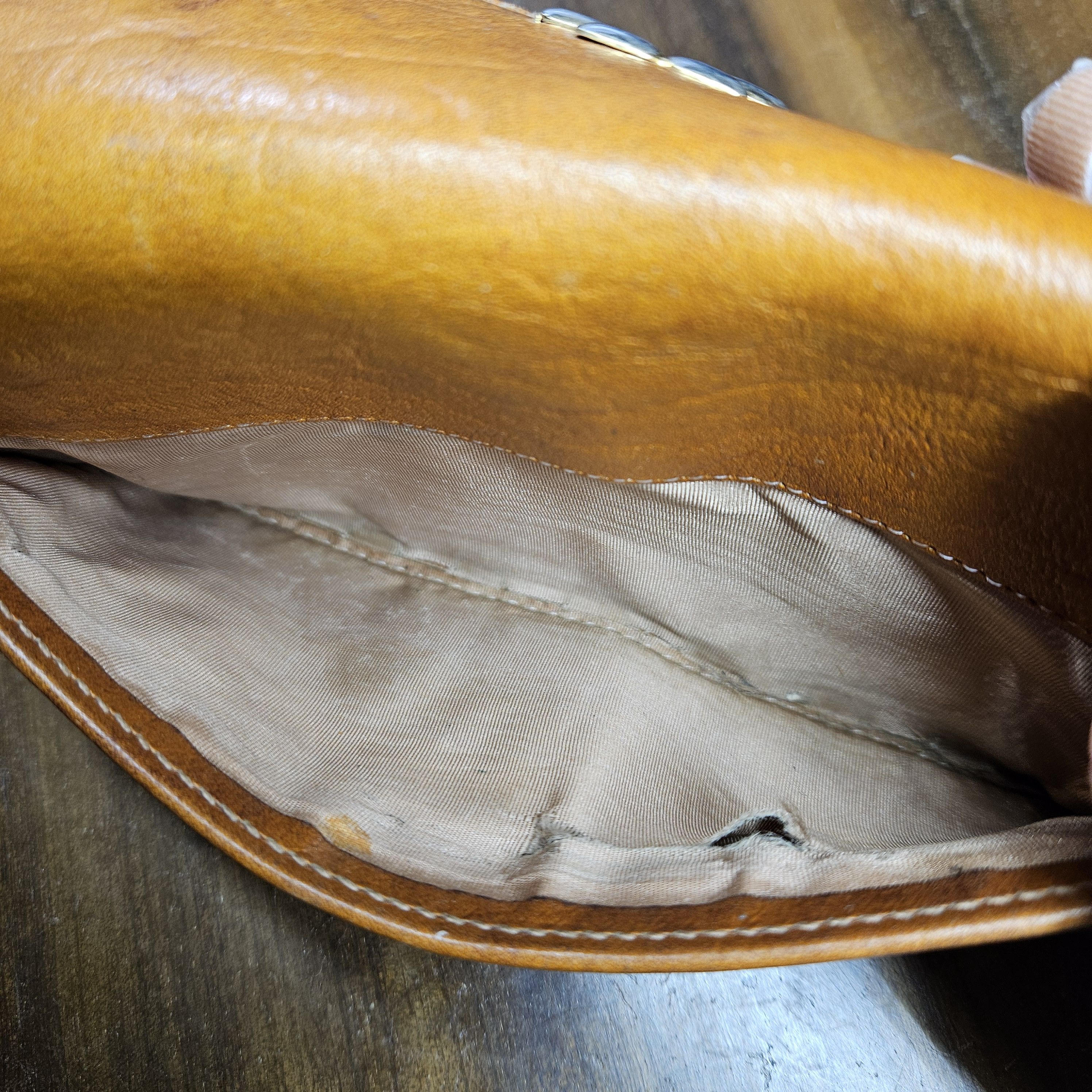 Other Baronet 7x4" Checkbook Wallet Vintage Top Grain Leather Sued Size ONE SIZE - 8 Thumbnail