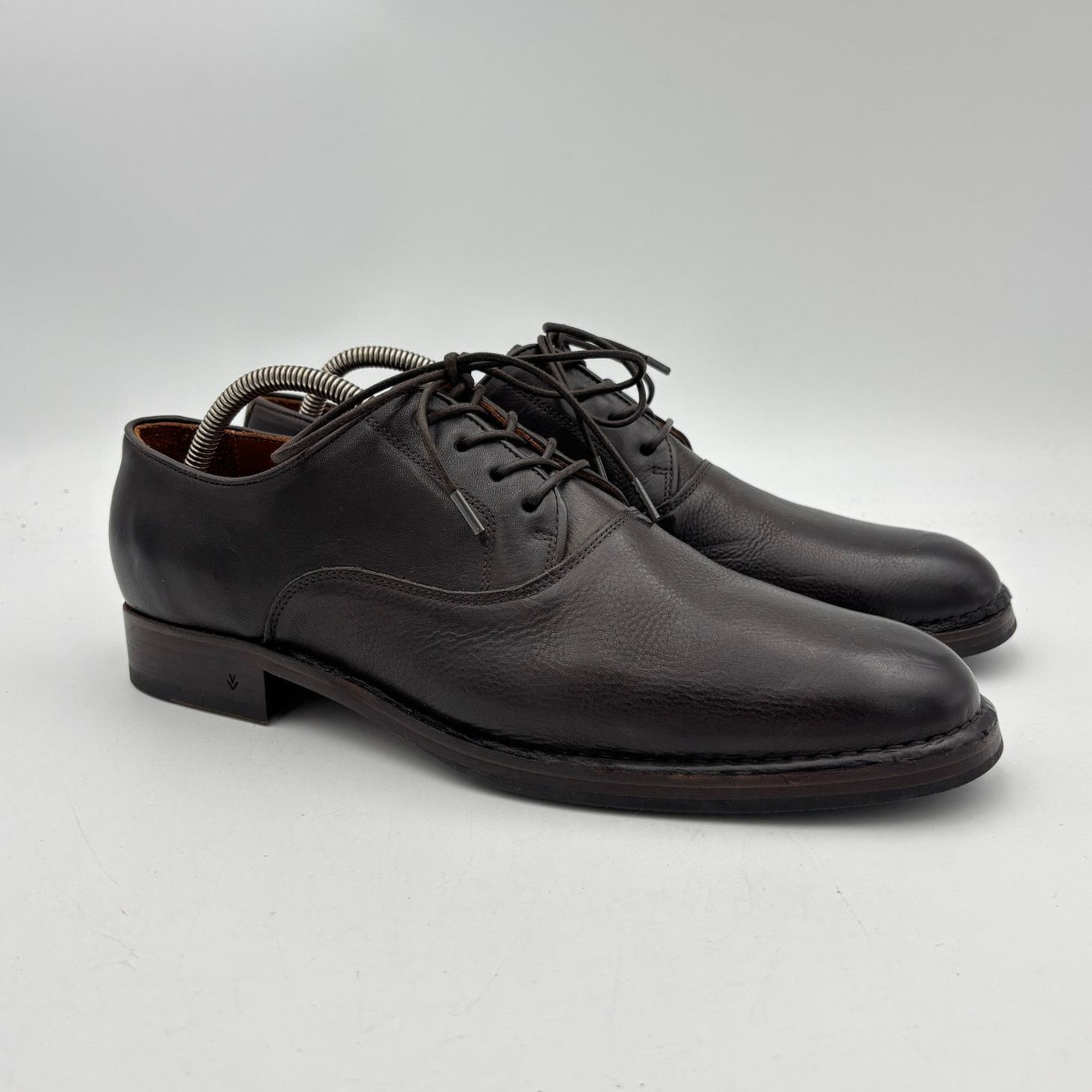 John Varvatos John Varvatos Derby Shoes Men's 11 Brown Leather Oxfords Size US 11 / EU 44 - 1 Thumbnail