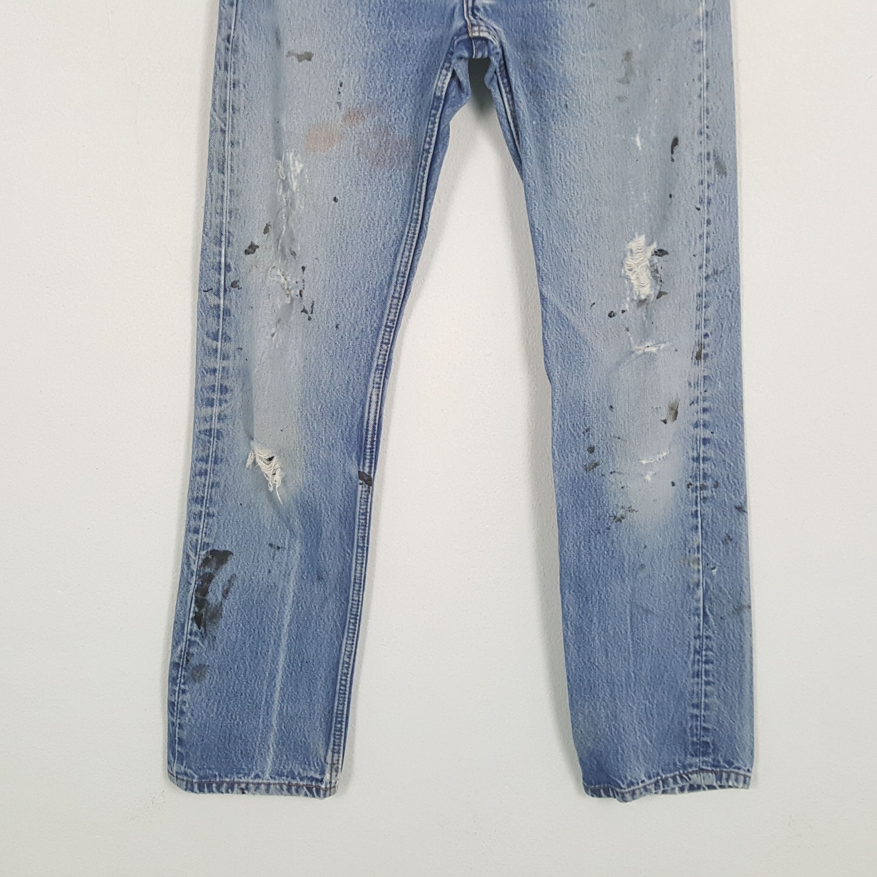 Levi's × Vintage LEVI'S Streetwear Style Distressed Jeans Size US 28 / EU 44 - 3 Thumbnail