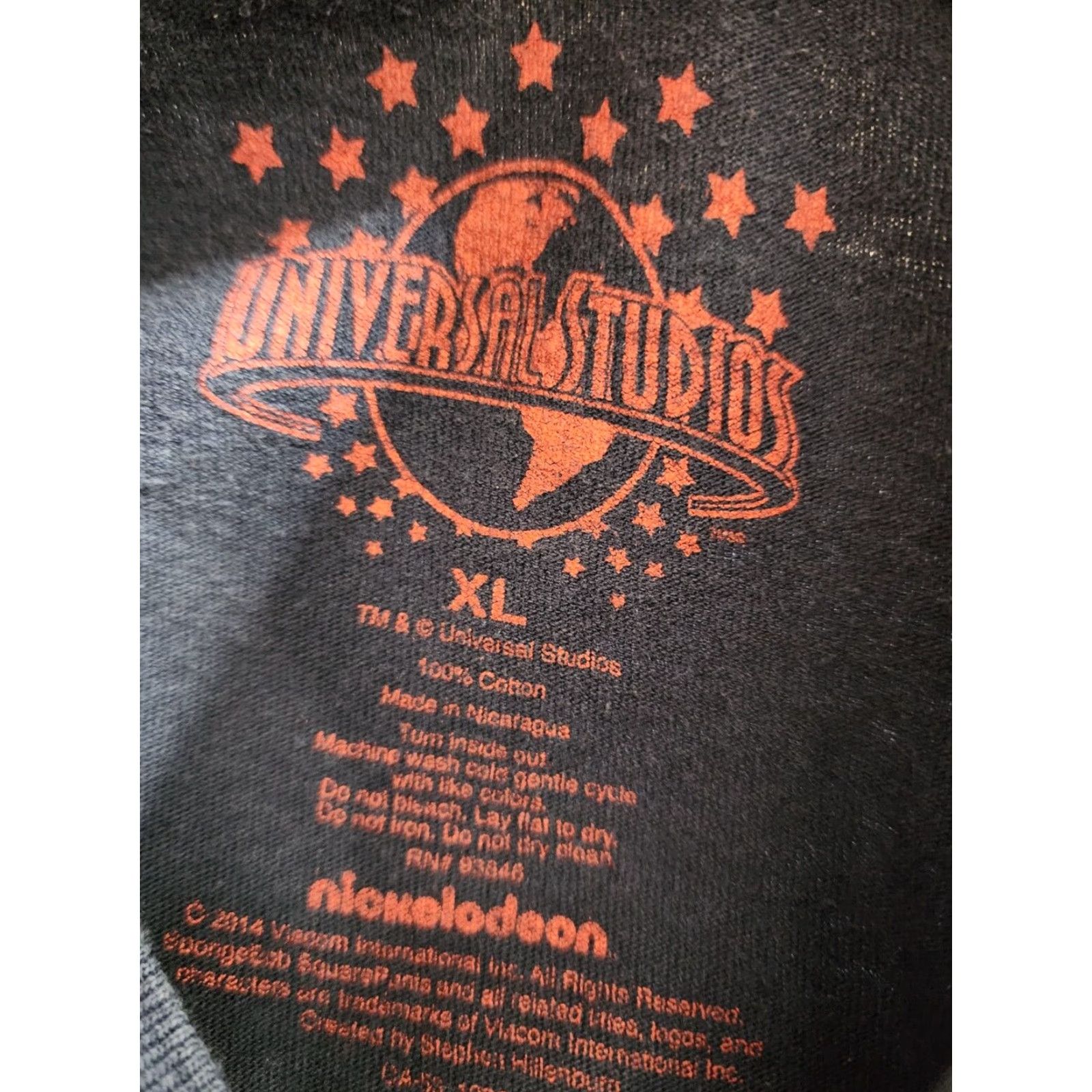 Vintage VINTAGE Universal Studios T-Shirt Mens; Spongebob Mr. Krabs I’m Krabby Graphic Crew Neck Short Sleeve XL Blue Distressed 90s Comedy Shirt Mens Size US XL / EU 56 / 4 - 4 Thumbnail