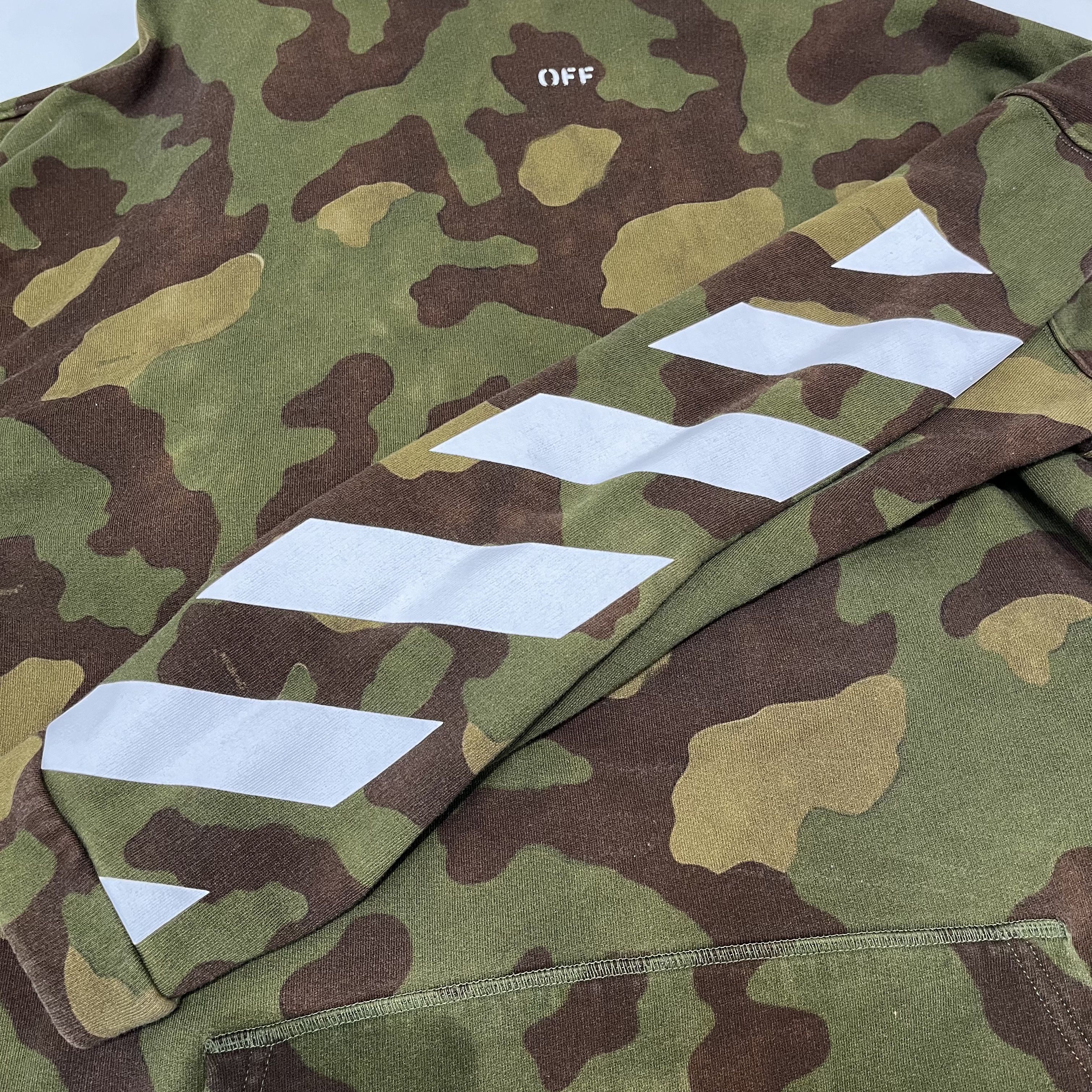 Off-White Off-White Camo Hoodie Size US M / EU 48-50 / 2 - 4 Thumbnail