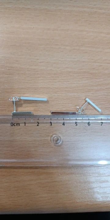 Jewelry T Bar Drop Earring Stud Earrings Charm Earring Gift Size ONE SIZE - 4 Thumbnail