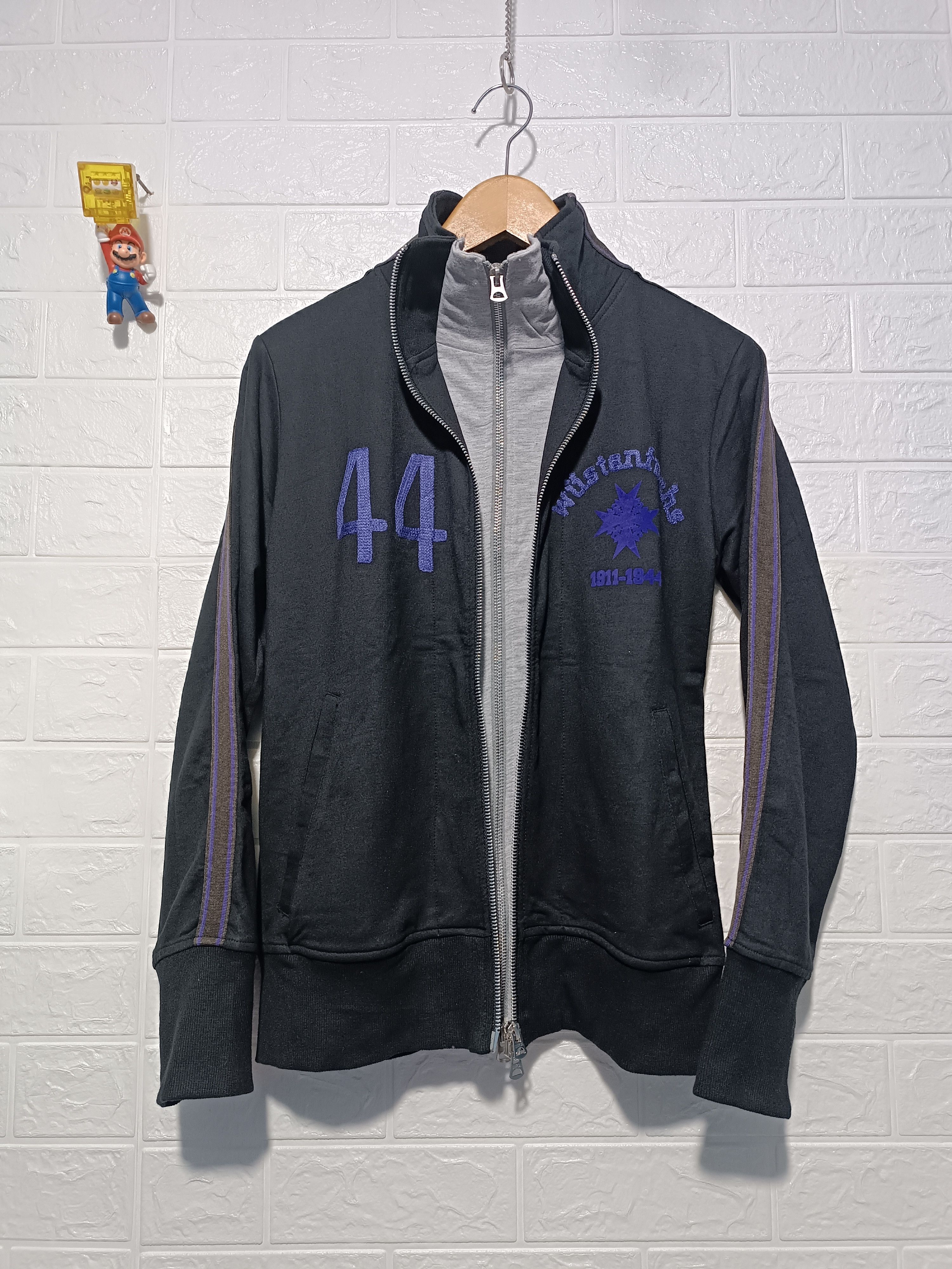PPFM PPFM Double Layer Zip Track Top Sweater Jacket Size US M / EU 48-50 / 2 - 1 Thumbnail
