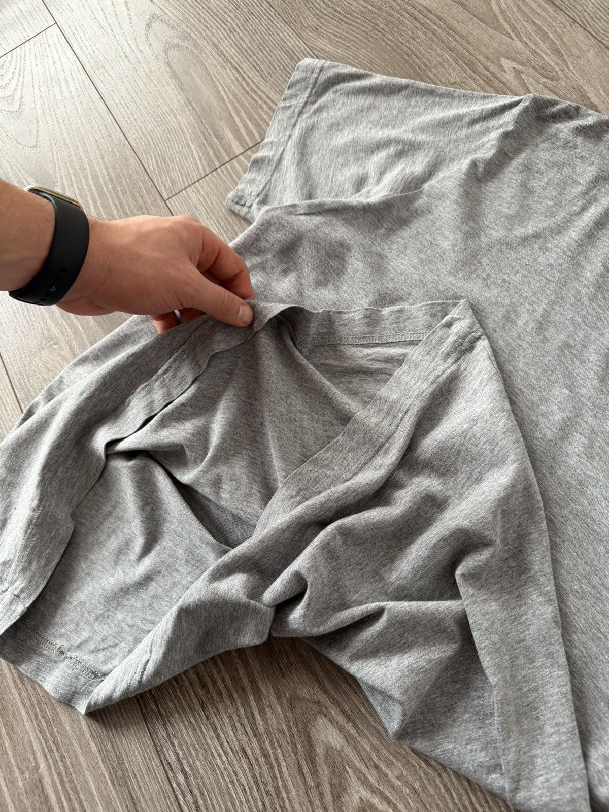 Arket Arket Basic Gray Premium T-Shirt Size US M / EU 48-50 / 2 - 15 Thumbnail