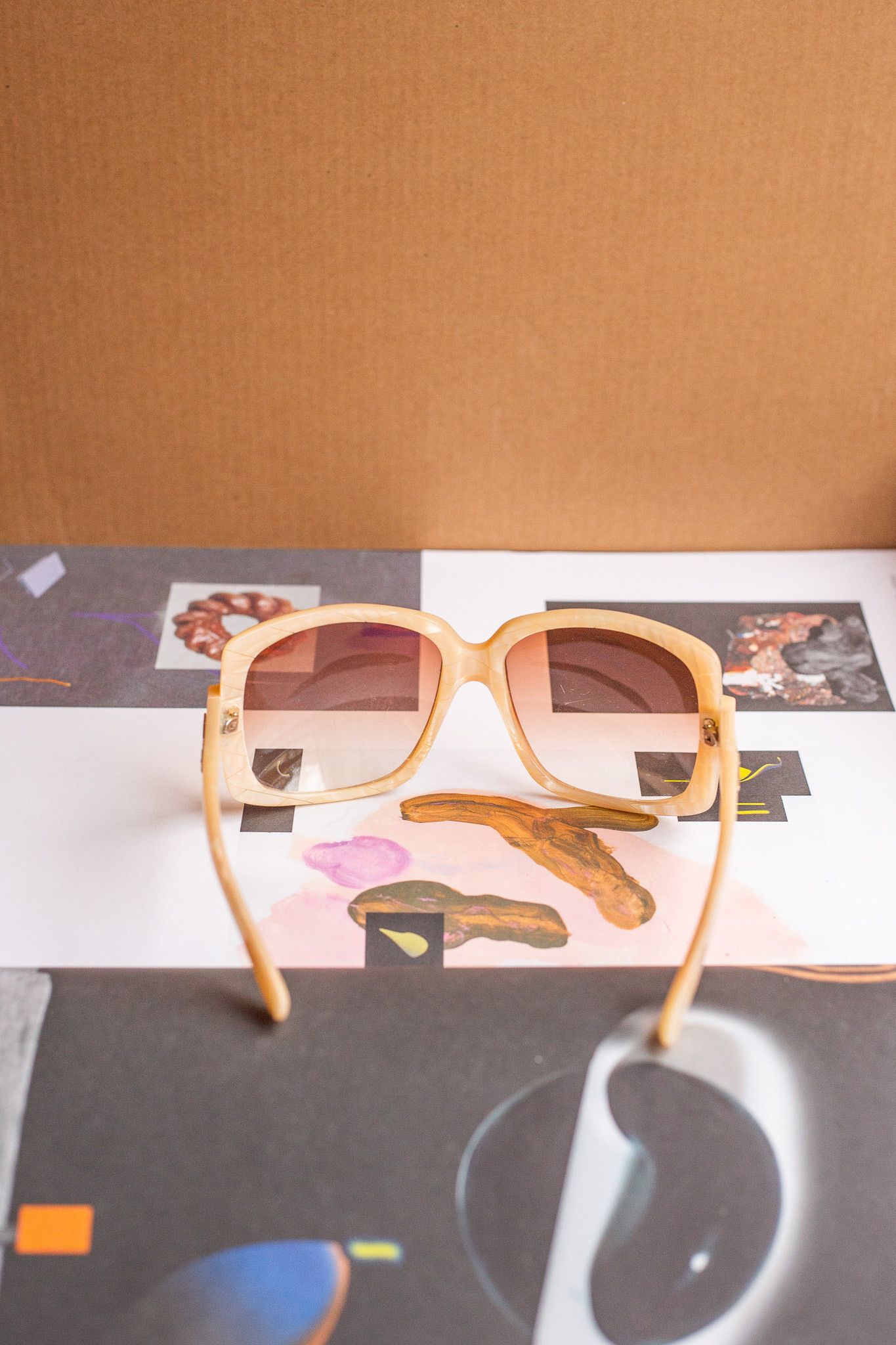 Dior Christian Dior MyDior 1 Cannage Oversized Sunglasses Size ONE SIZE - 4 Thumbnail