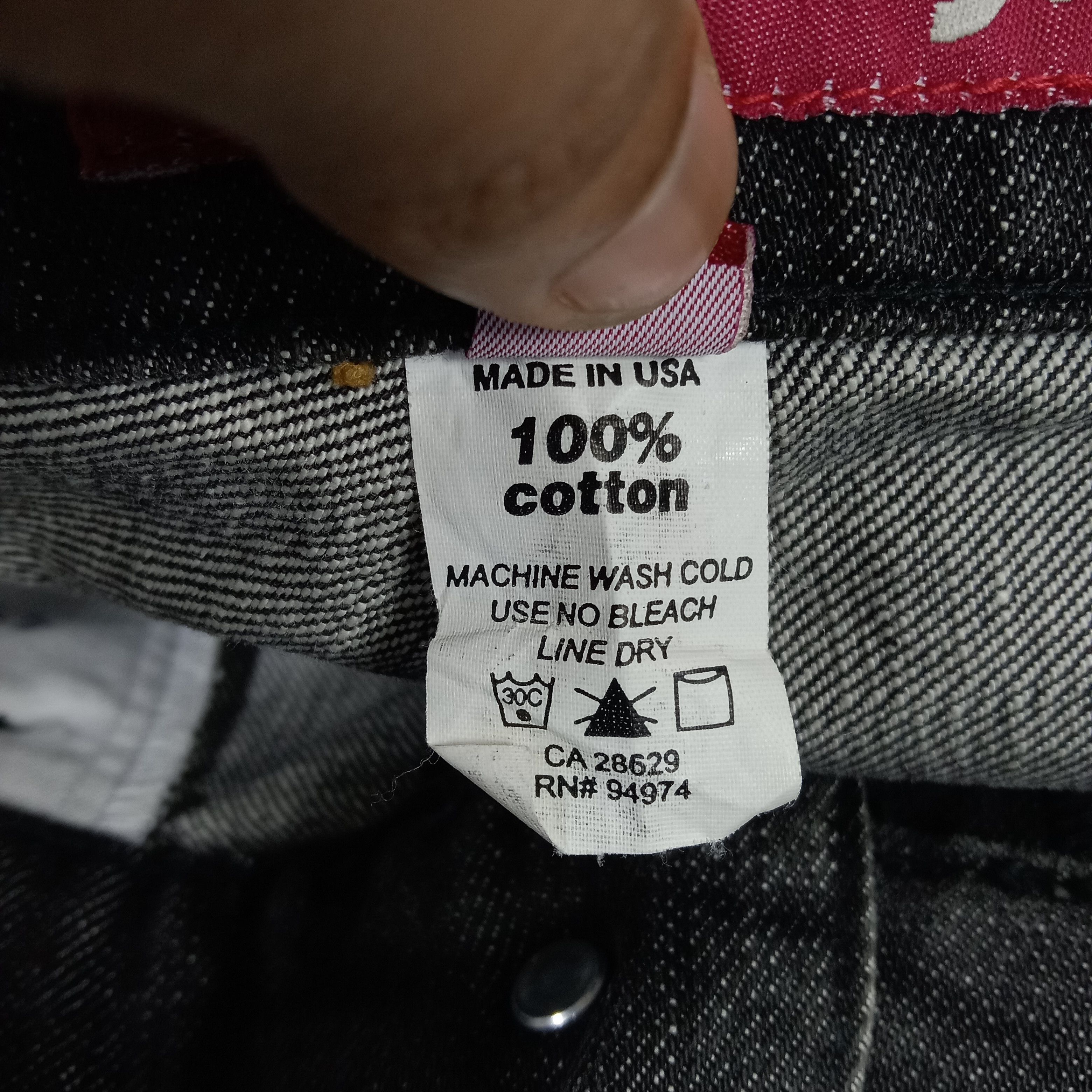 Stussy Stussy American Streetwear Style Baggy Denim Jeans Size US 32 / EU 48 - 16 Thumbnail