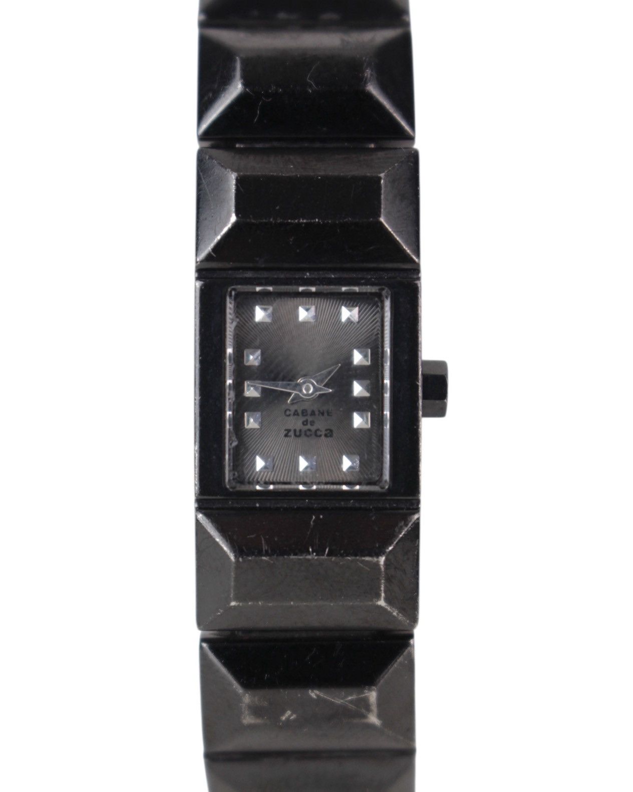 2009 CABANE DE ZUCCA SEIKO HEAVYMETA ICE SABER BLACK WATCH