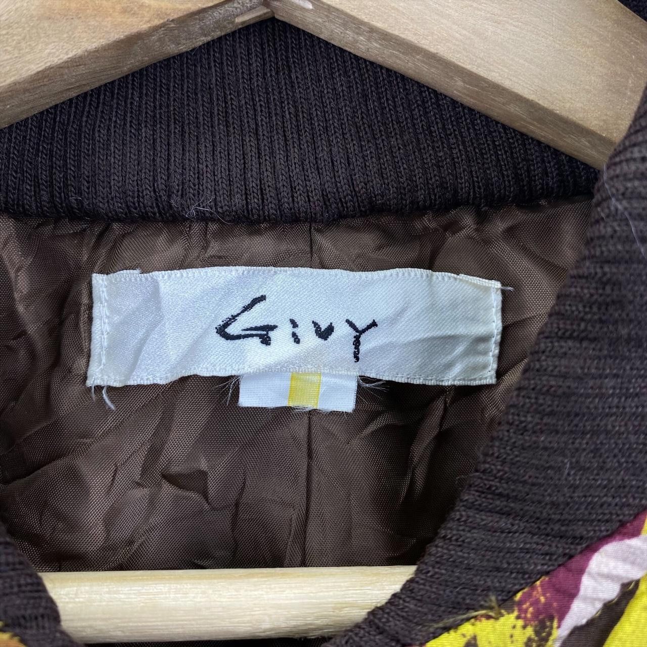 Vintage Vtg 90’ GIVY ITALY DESIGNER Boro Modern Art Jacket Sweater Size XXL / US 16-18 / IT 52-54 - 4 Thumbnail