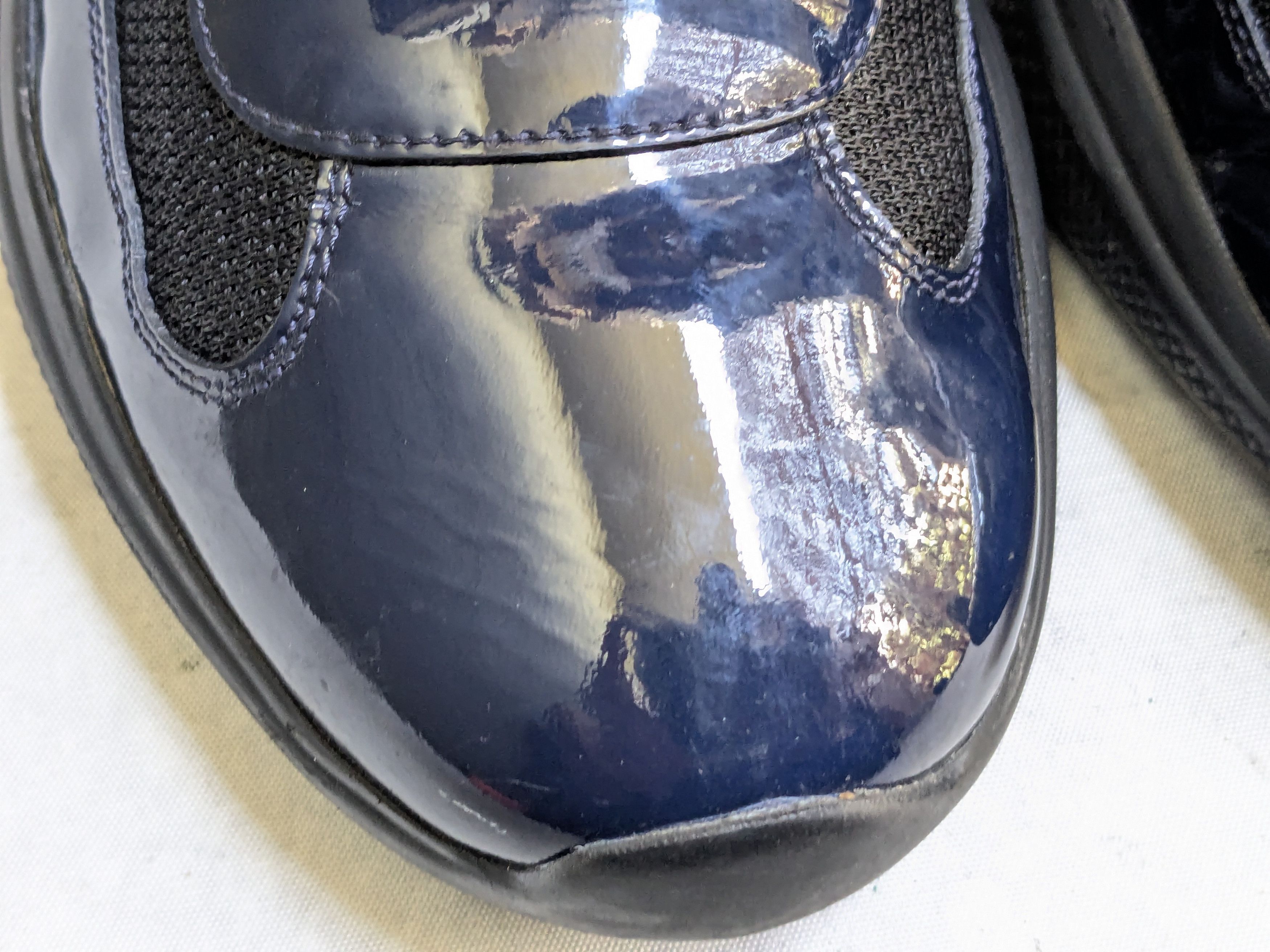Prada Prada America's Cup Sneakers Navy Blue Black 10 Red Low Size US 10 / EU 43 - 7 Thumbnail