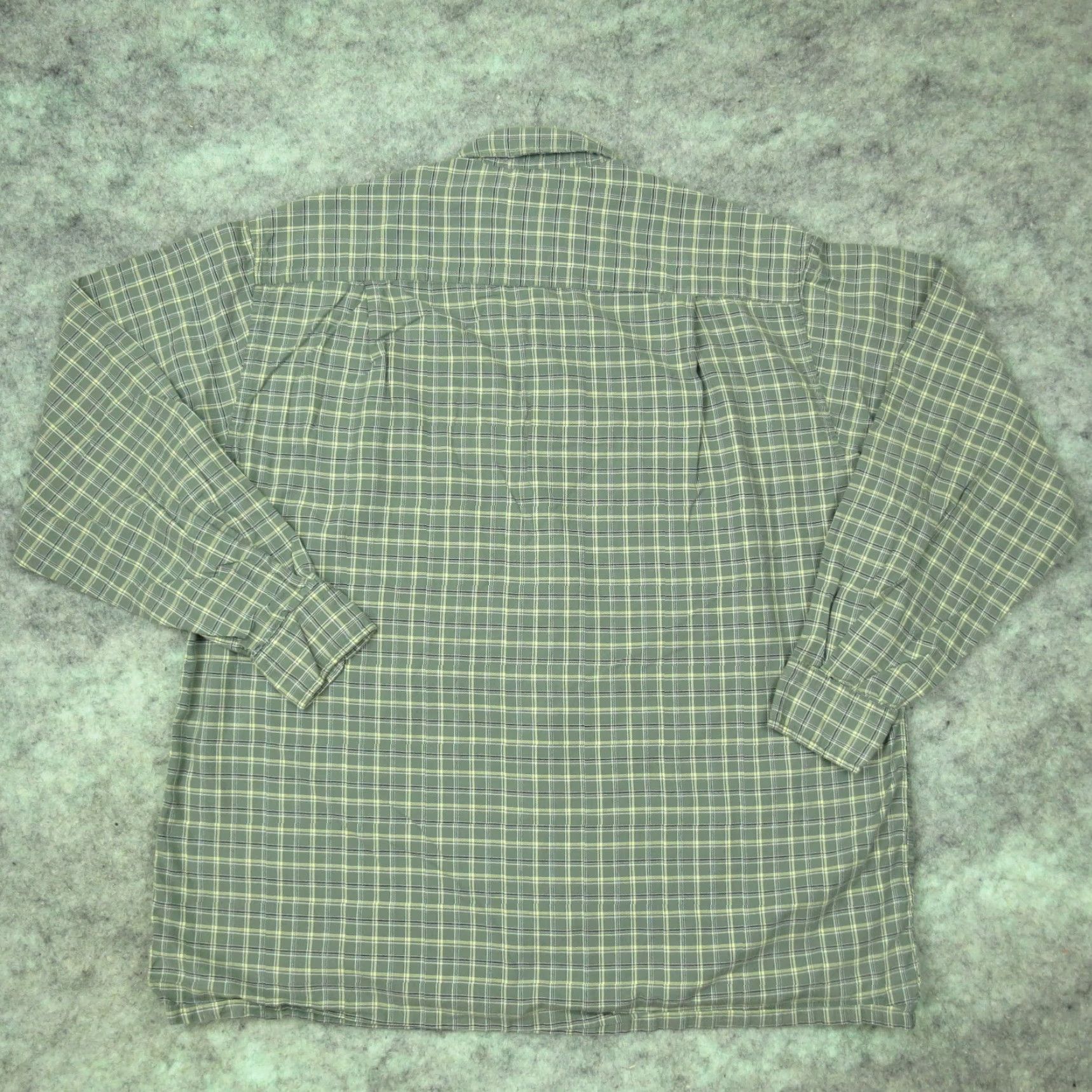 Nautica Nautica Shirt Mens Medium Green Plaid Button-Up Casual Shirt Size US M / EU 48-50 / 2 - 7 Thumbnail