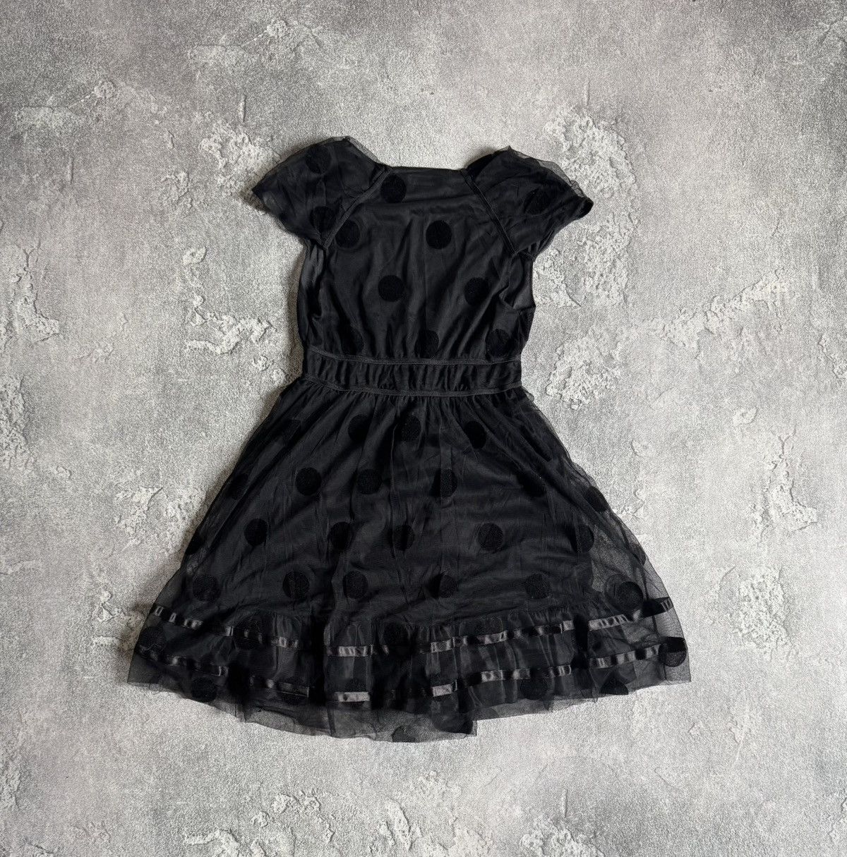 Miss Sixty Killah by Miss Sixty M size dotted mesh dress gothic Y2K Size M / US 6-8 / IT 42-44 - 15 Thumbnail
