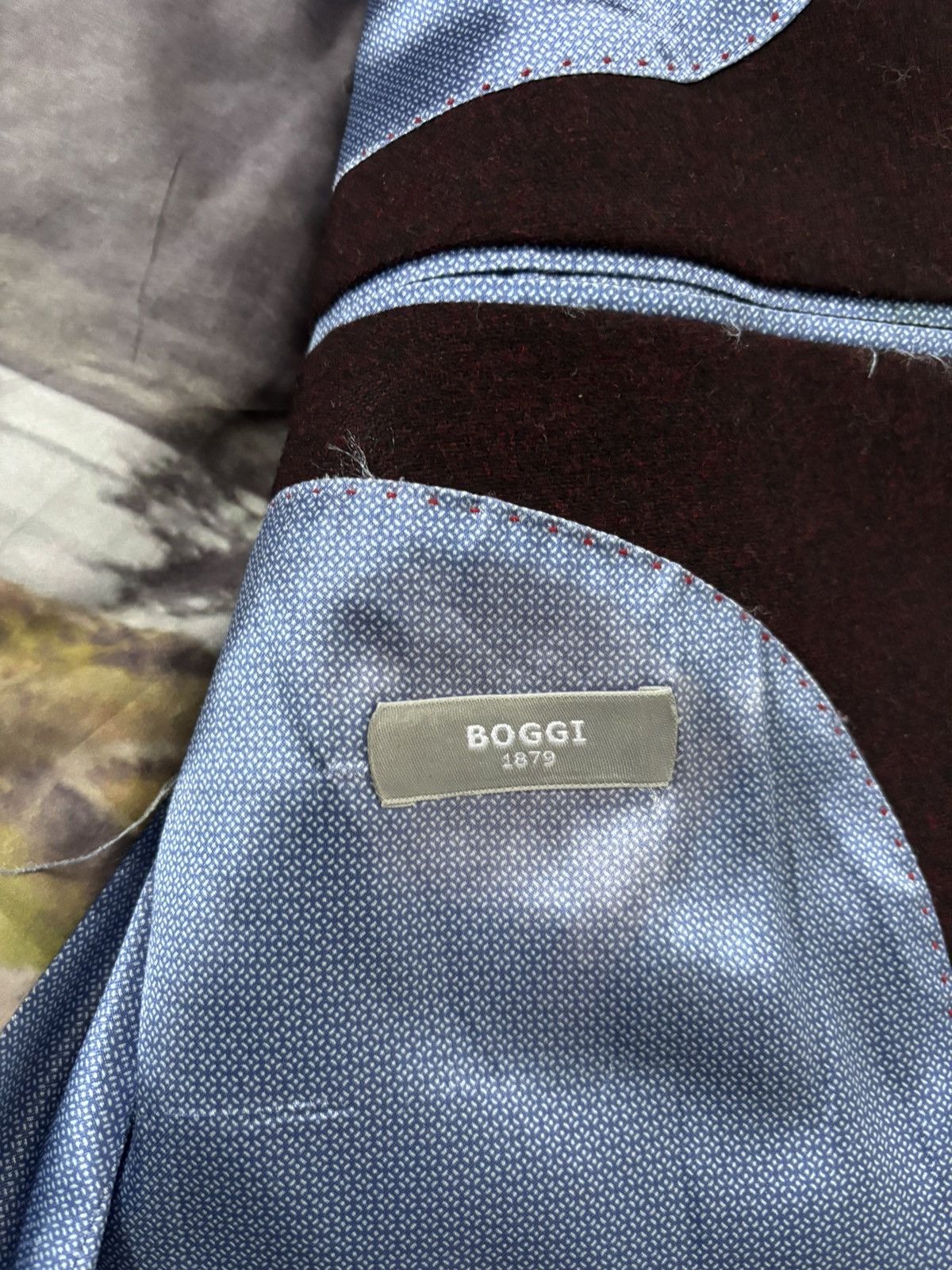Boggi Boggi Milano Art Wool Blazer Size US M / EU 48-50 / 2 - 8 Thumbnail