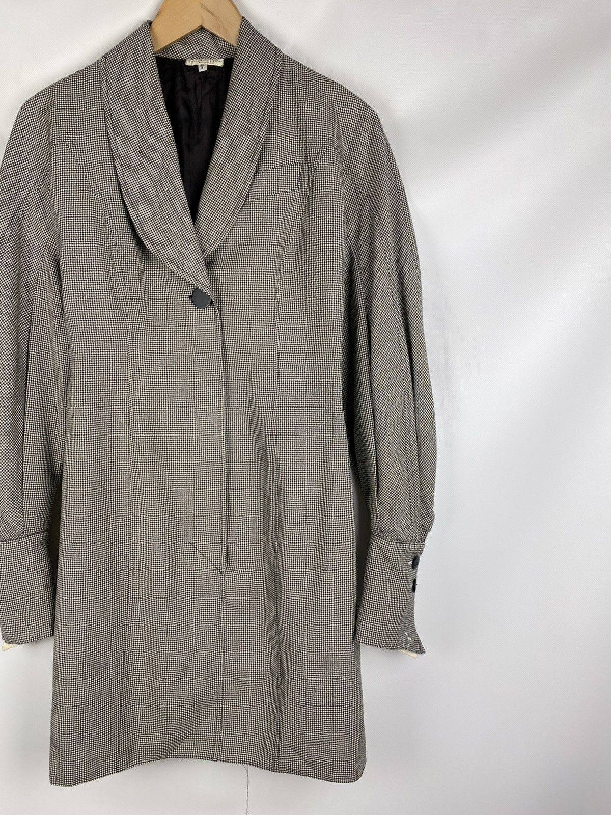 Dior Christian Dior Coordonnes vintage wool plaid blazer dress Size M / US 6-8 / IT 42-44 - 3 Thumbnail