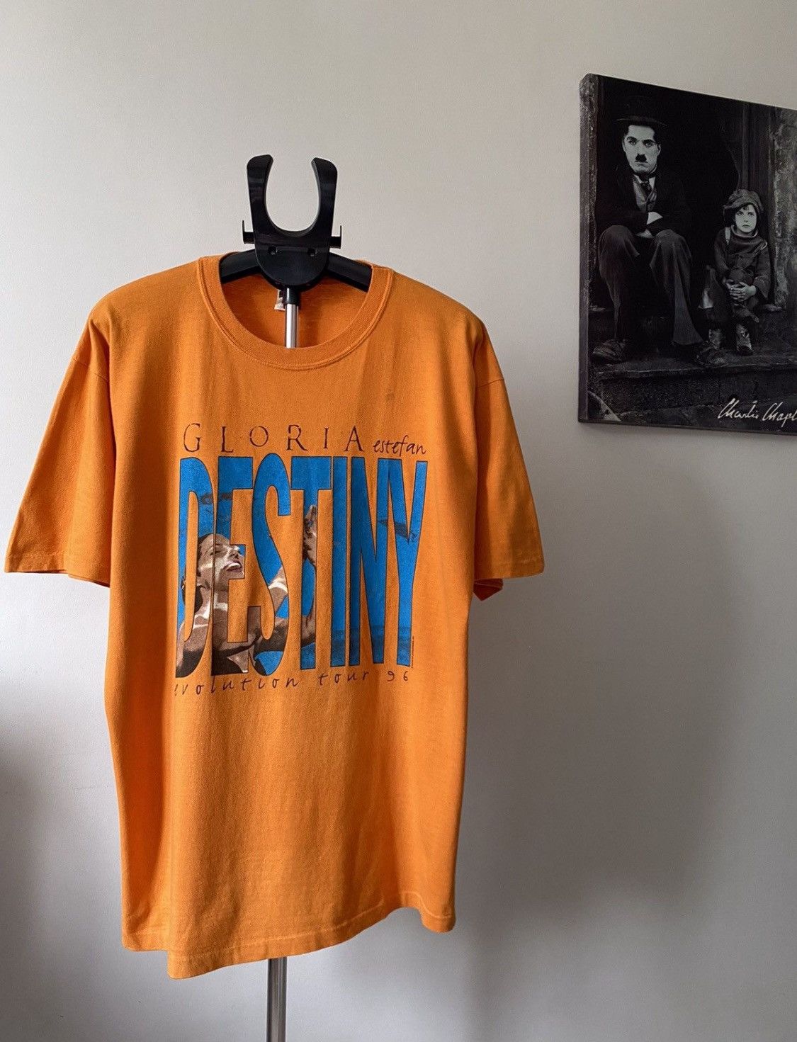 Band Tees × Vintage Gloria Estefan Destiny Vintage 1996 Tour Tee Size US XL / EU 56 / 4 - 1 Thumbnail