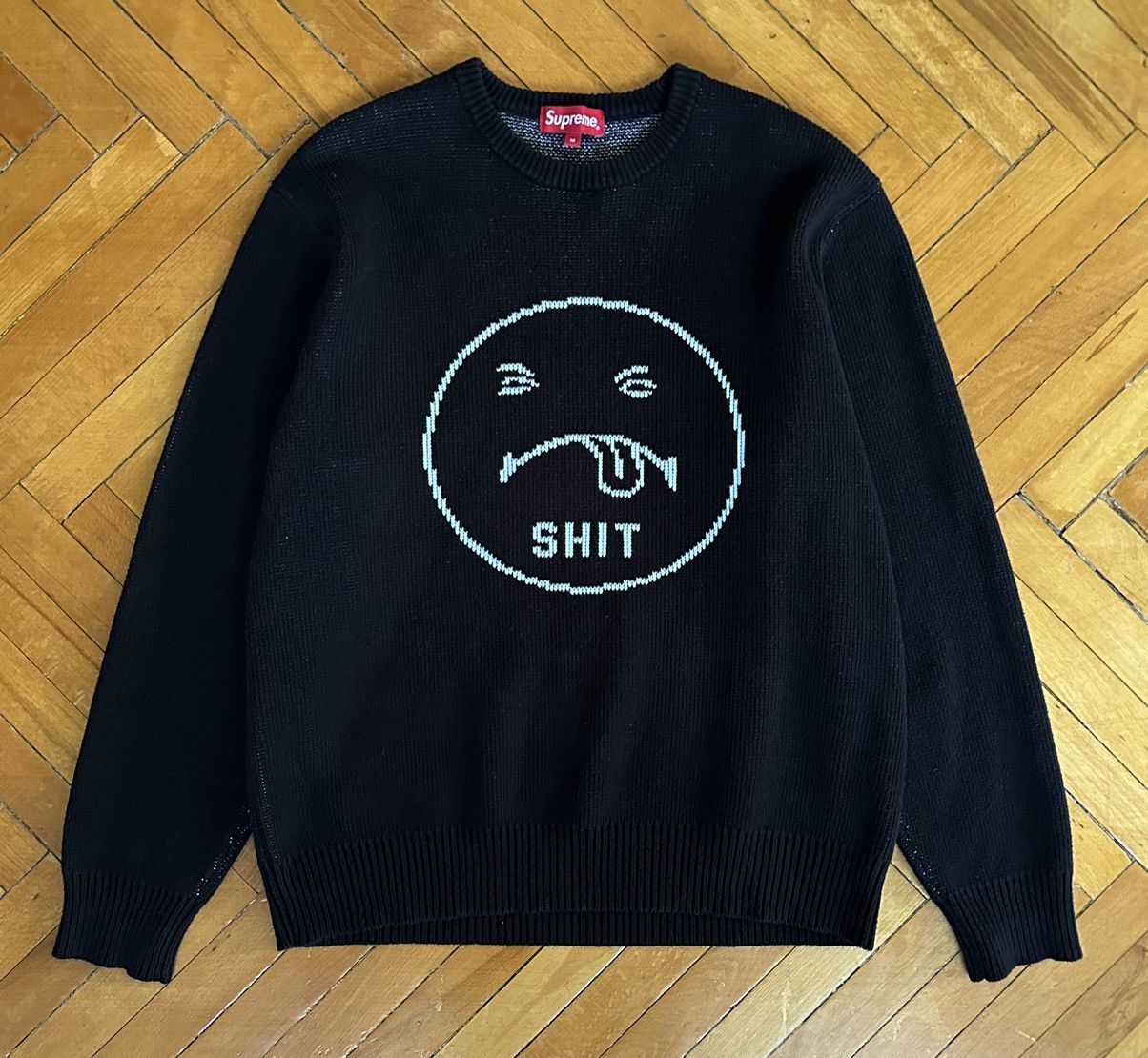 Supreme Supreme F/W17 Shit Sweater | Grailed