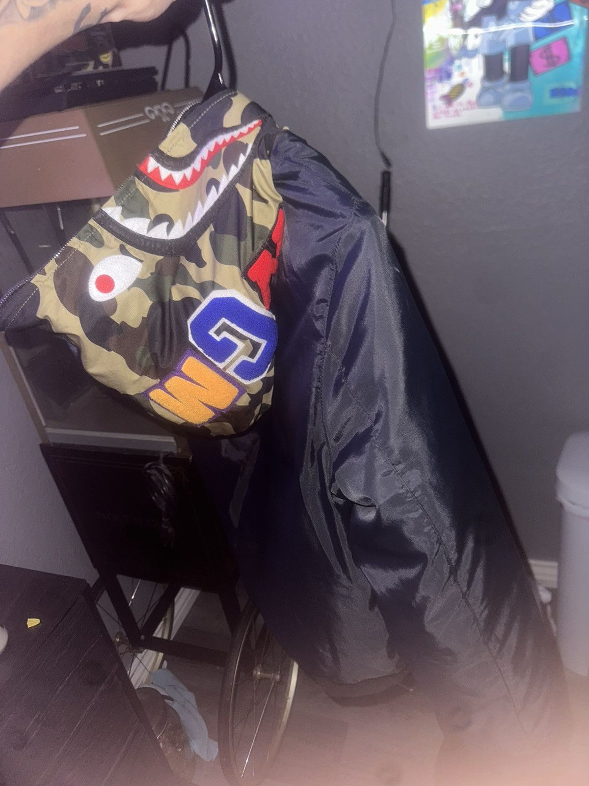 Bape Bape Bomber shark zip Size XS / US 0-2 / IT 36-38 - 1 Thumbnail