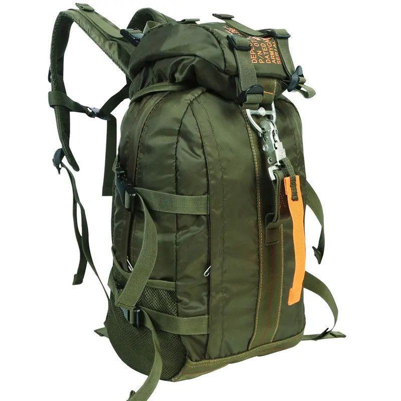 Designer × Vintage Nylon Waterproof Backpack Climbing Travel Lightweight Hiking Size ONE SIZE - 2 Thumbnail