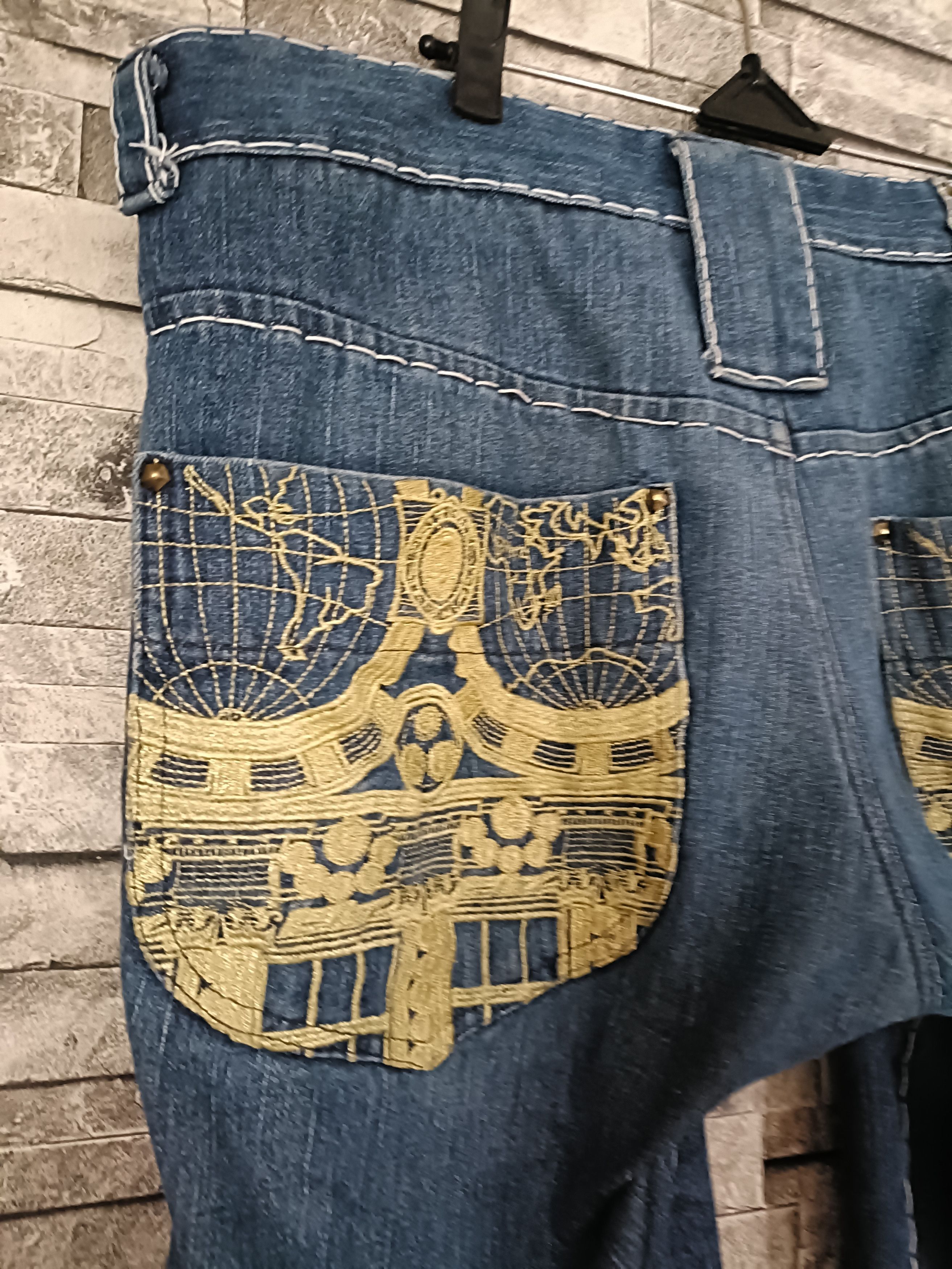Japanese Brand Bagarch denim pegasus jorts short pants Size US 38 / EU 54 - 6 Thumbnail
