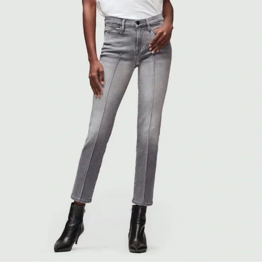 Frame FRAME Le High Straight in Shattuck Jeans Size 24 Size 24" / US 00 / IT 34 - 1 Thumbnail