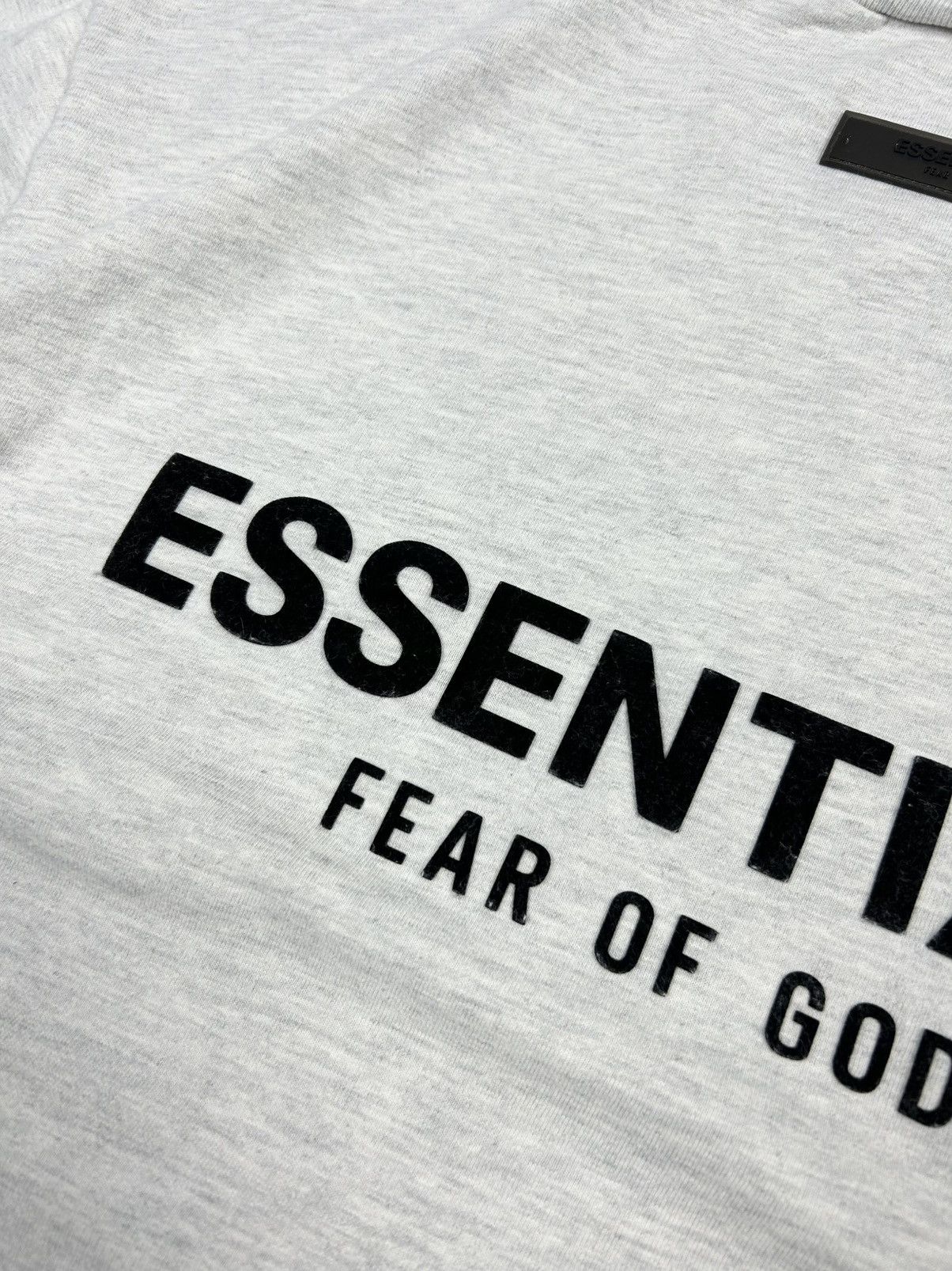 Fear of God × Vintage Y2k Fear Of God Essentials Tee Velor Logo T-shirt Size US M / EU 48-50 / 2 - 9 Thumbnail