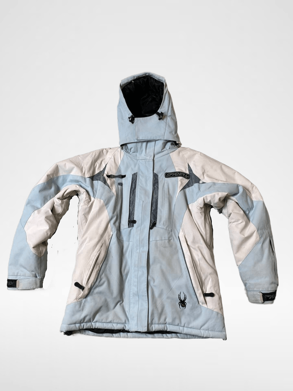 Spyder Logo Print SPYDER Womens Down Jacket Zip Size M / US 6-8 / IT 42-44 - 1 Thumbnail