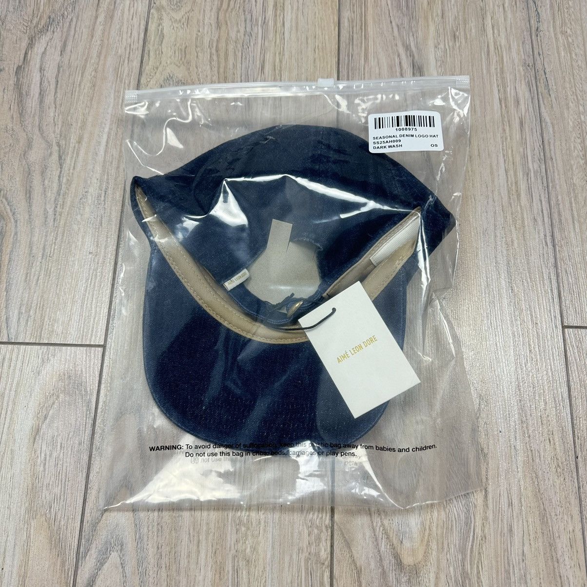 Aime Leon Dore Aimé Leon Dore ALD Core Denim Dark Blue Wash Hat DS Size ONE SIZE - 5 Thumbnail