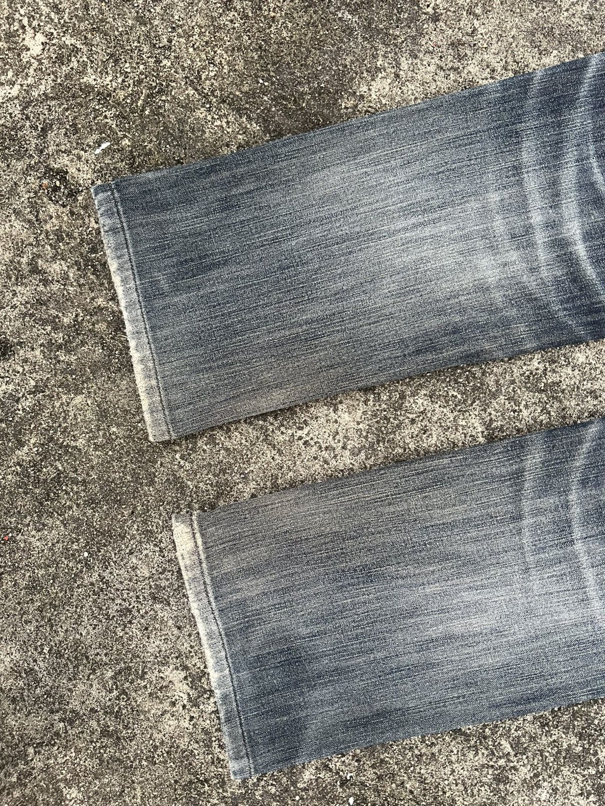 Edwin × If Six Was Nine VINTAGE EDWIN WILD FIRE DISTRESS JEAN Size US 31 - 12 Thumbnail