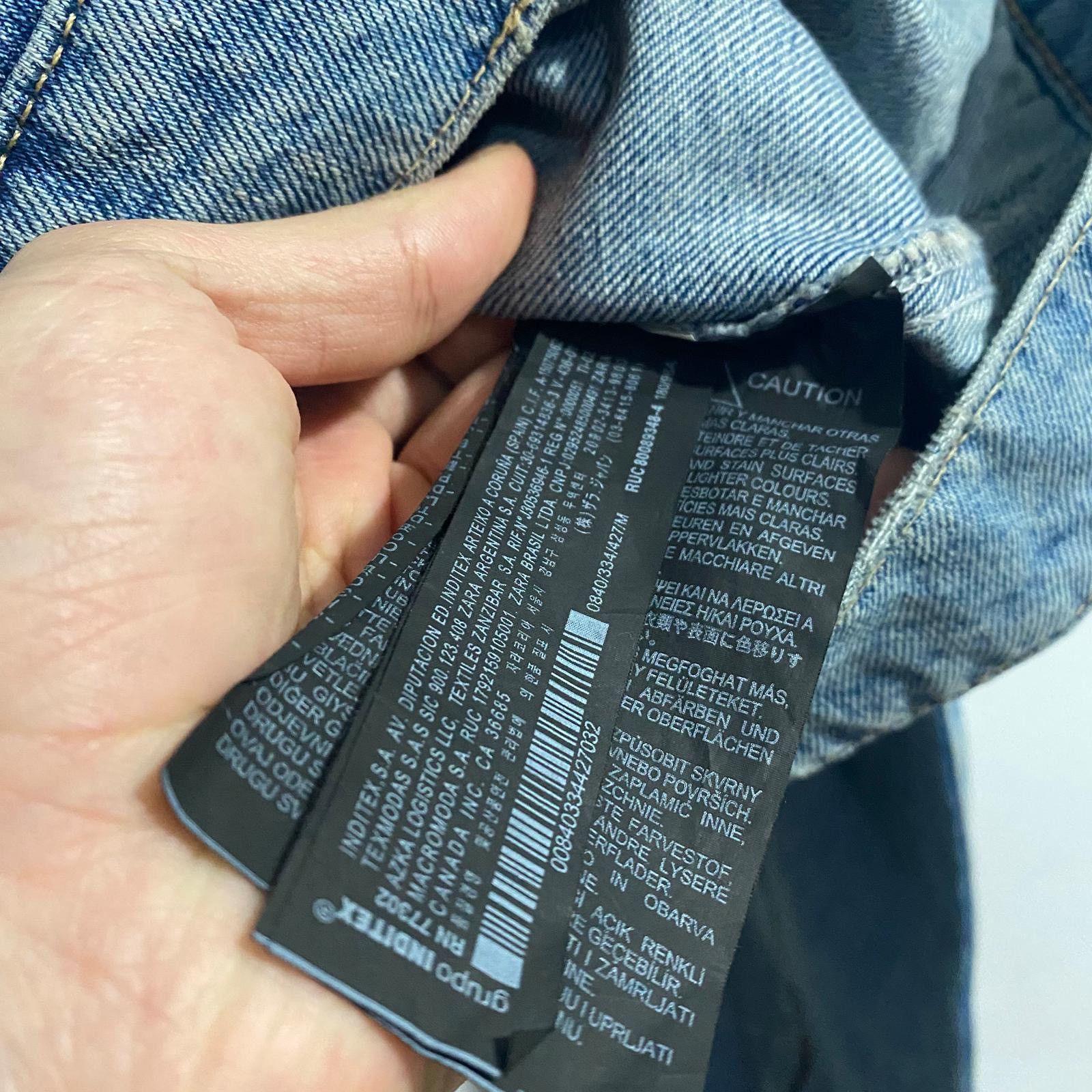 Rhude × Zara ZARA x RHUDE Denim Jacket – Streetwear Essential Size US M / EU 48-50 / 2 - 4 Thumbnail