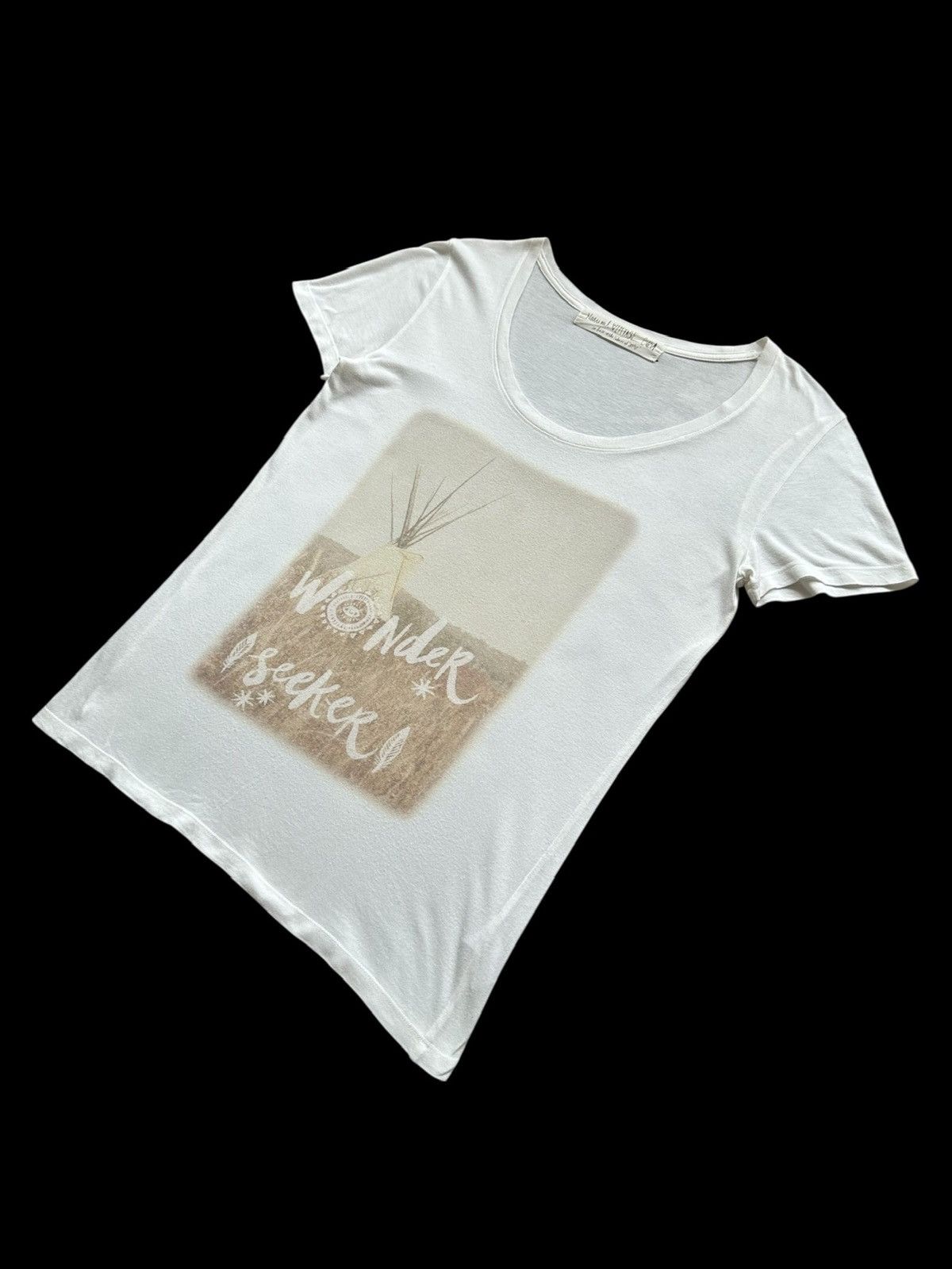 GOA 2010's GOA '' Wonder Seeker '' white tee Size US M / EU 48-50 / 2 - 2 Thumbnail