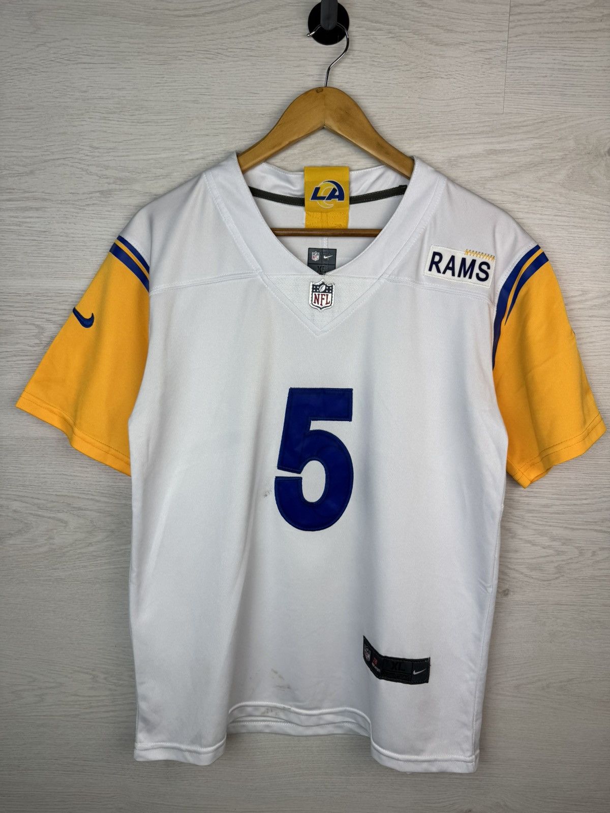 NFL Nike NFL Los Angeles Rams 5 Football Jersey Size US XL / EU 56 / 4 - 2 Thumbnail