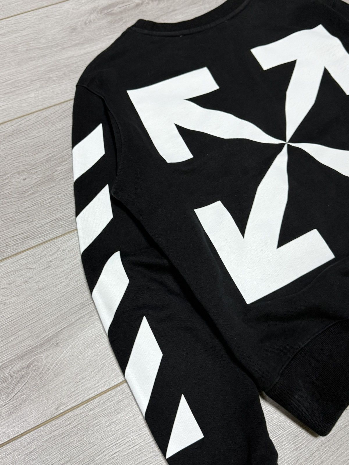 Off-White Off-White Mona Lisa tapes arrows sweatshirt Size US XS / EU 42 / 0 - 13 Thumbnail