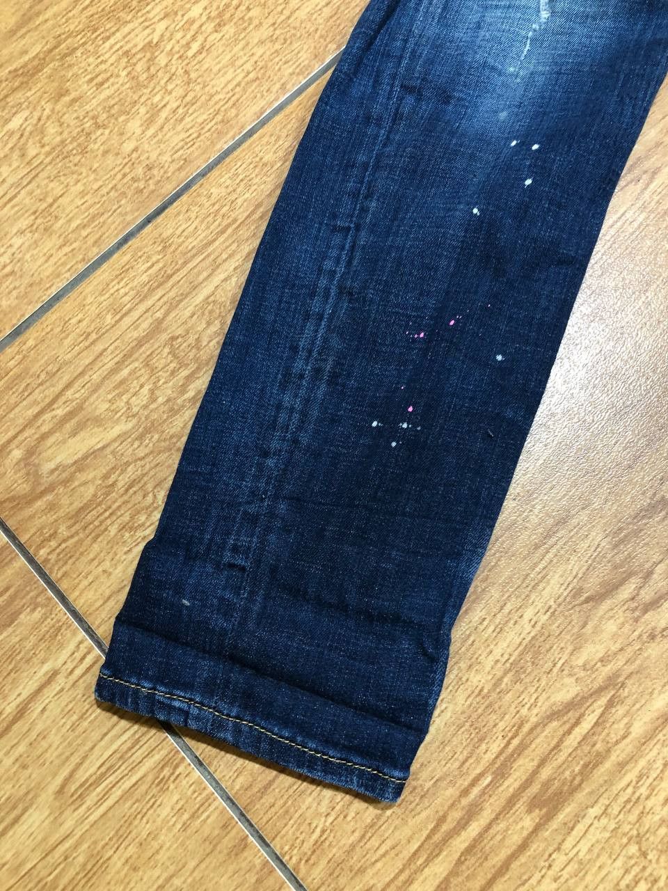 Dsquared2 DSQUARED2 Distressed TIDY BIKER JEAN Dan Dean Jeans Pants Size US 32 / EU 48 - 19 Thumbnail