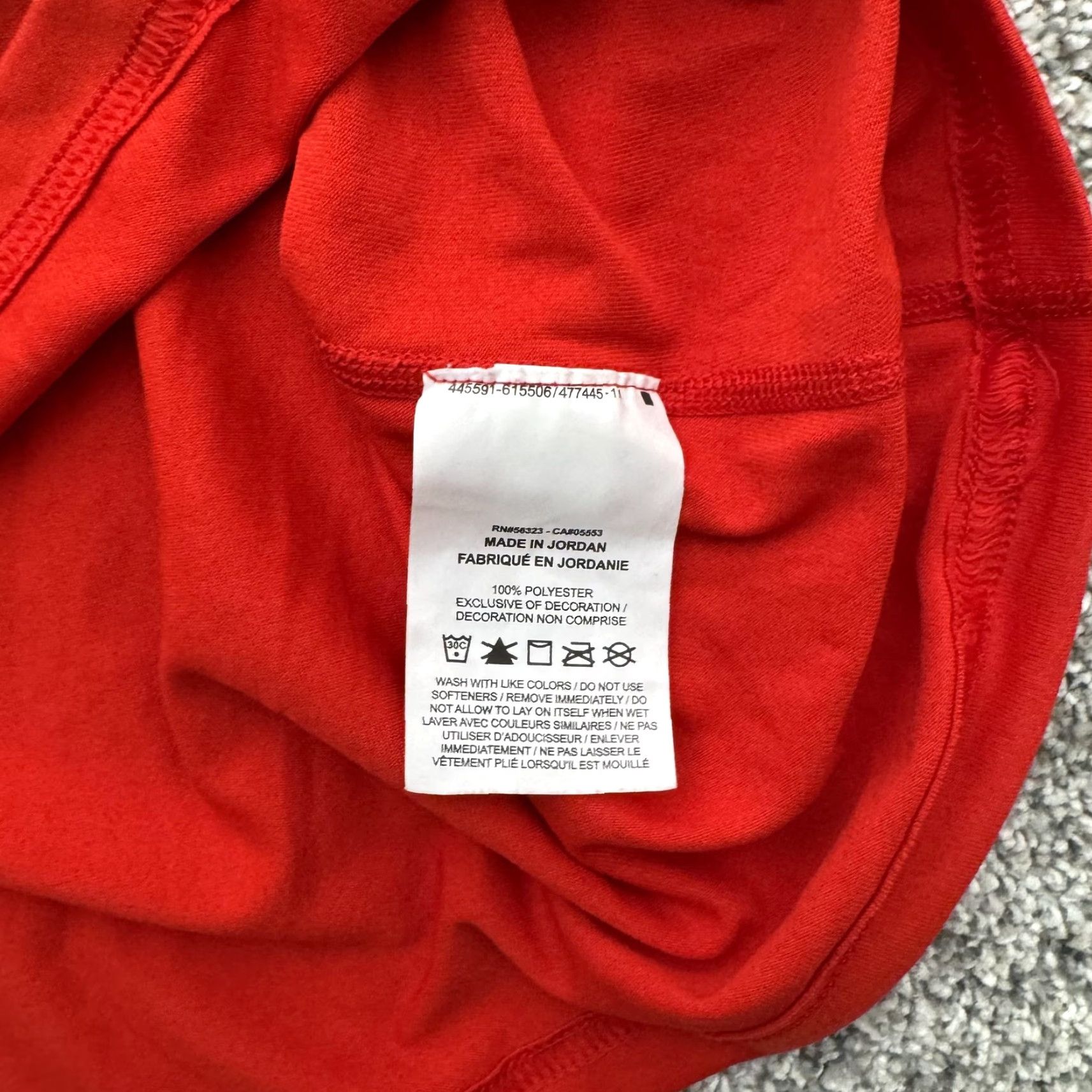 Nike Nike Dri-FIT Shirt Mens XL Red Long Sleeve Athletic Polyester Training Top Size US XL / EU 56 / 4 - 6 Thumbnail