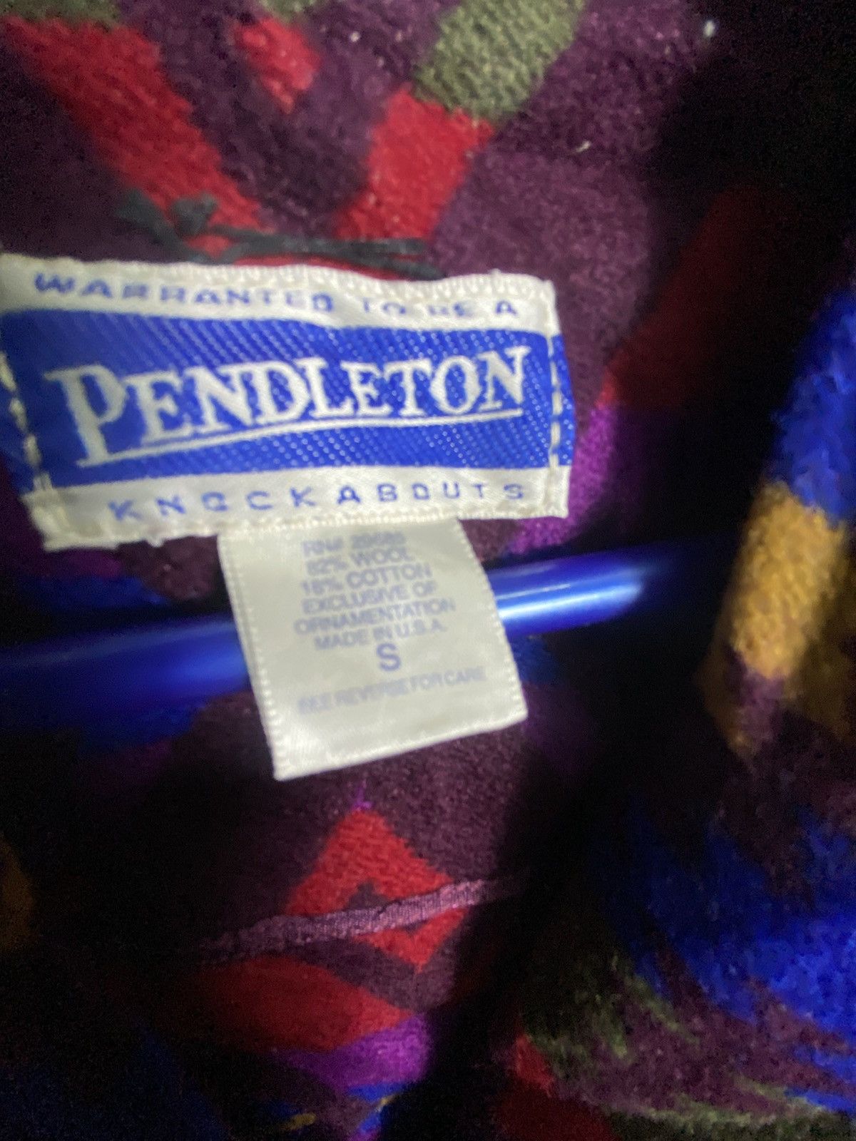 Pendleton Vintage pendleton knockobouys size s native style jacket Size US XL / EU 56 / 4 - 5 Thumbnail