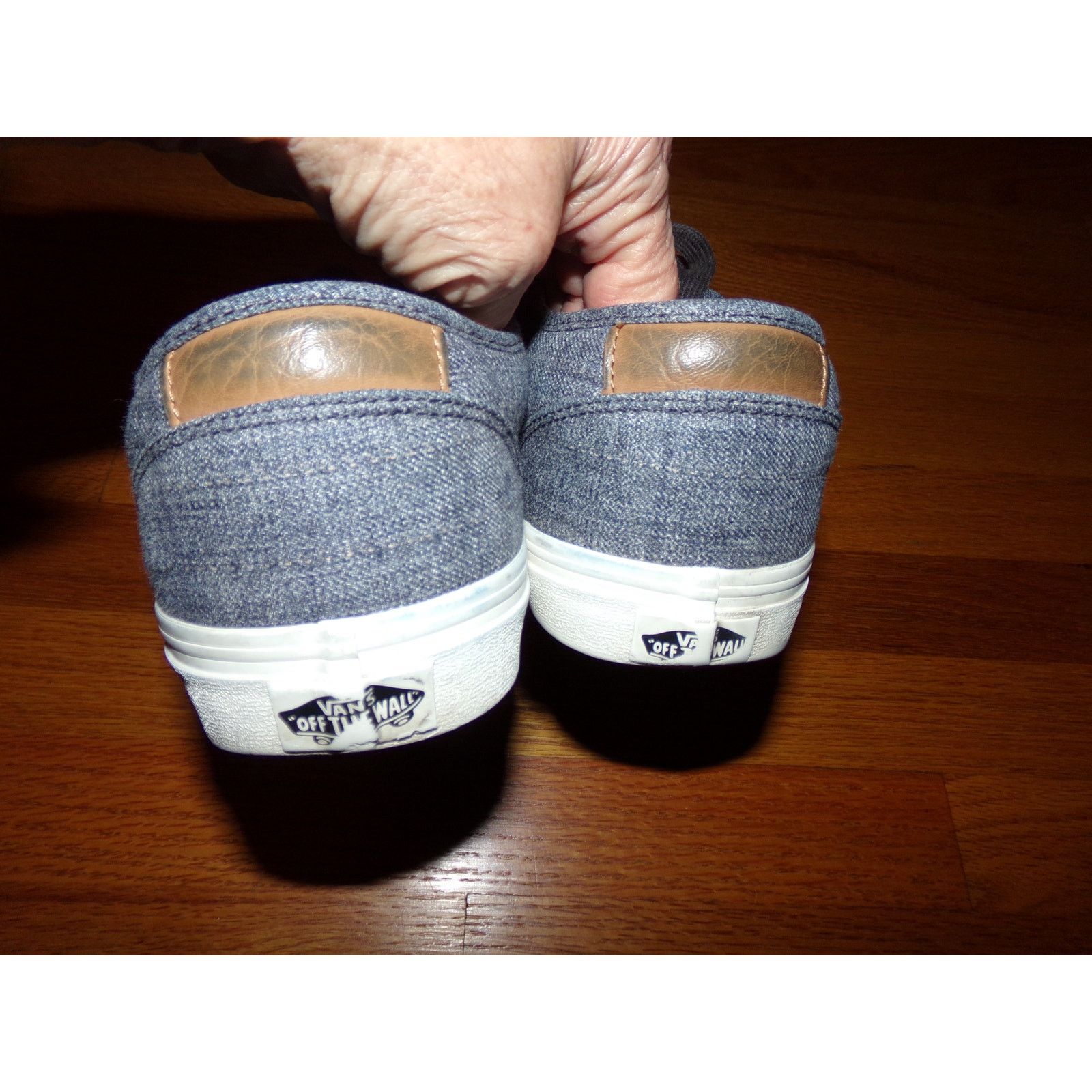 Vans Vans Ortholite denim color sneakers 9.5 M Excellent conditio Size US 9.5 / EU 42-43 - 3 Thumbnail