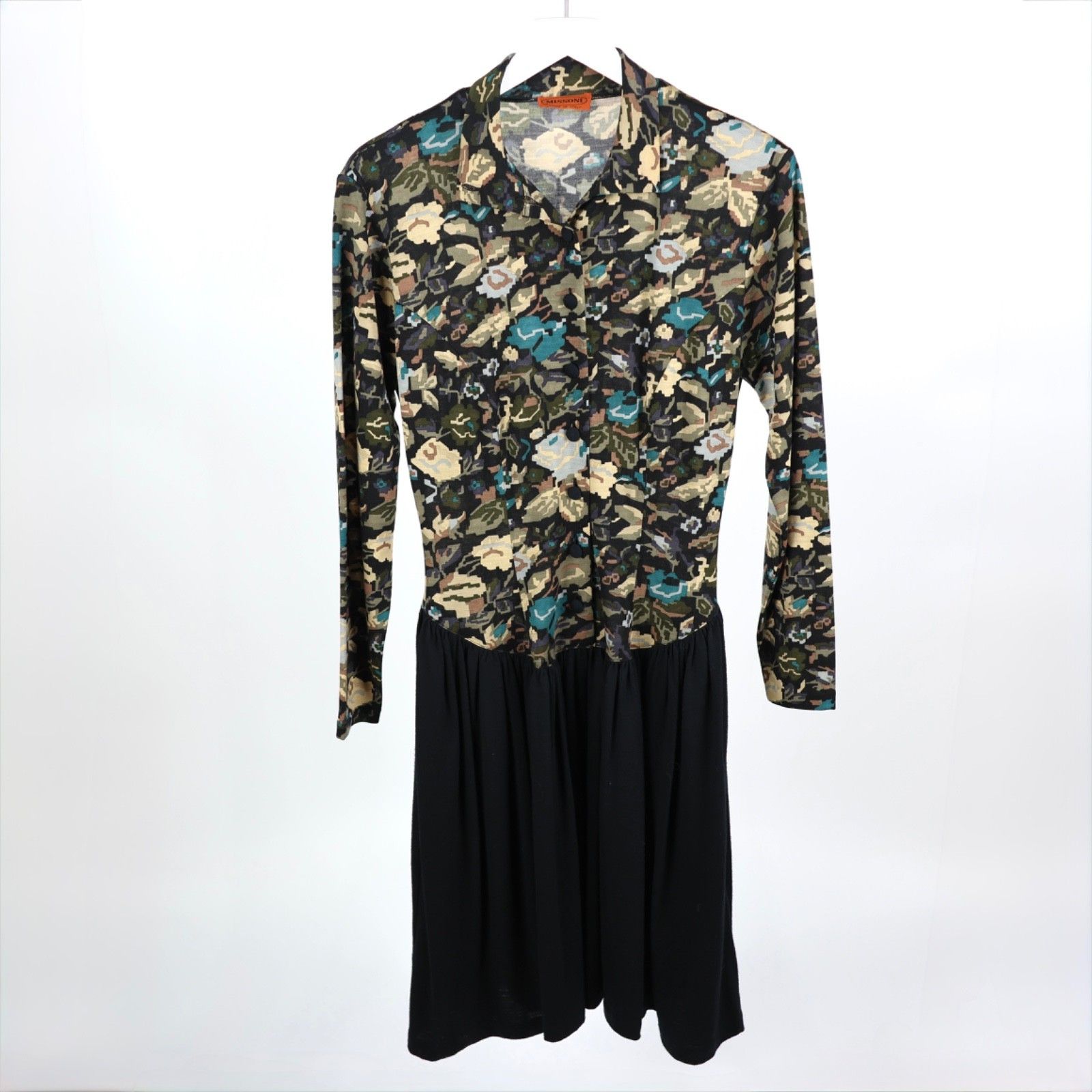 Missoni Missoni Wool Knit Floral Midi Dress Size M Size M / US 6-8 / IT 42-44 - 1 Thumbnail
