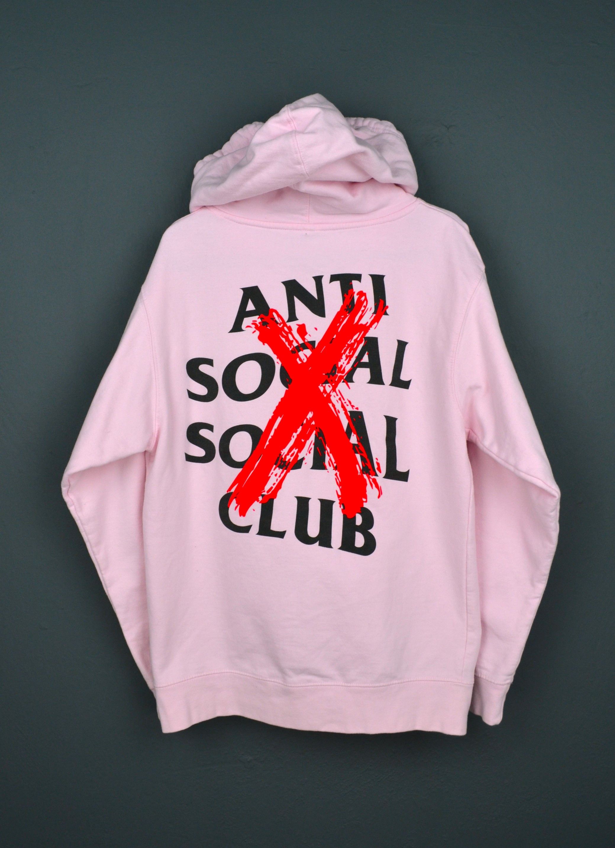 Anti Social Social Club Anti Social Social Club Canceled Hoodie Pink Medium ASSC S Size US S / EU 44-46 / 1 - 2 Thumbnail