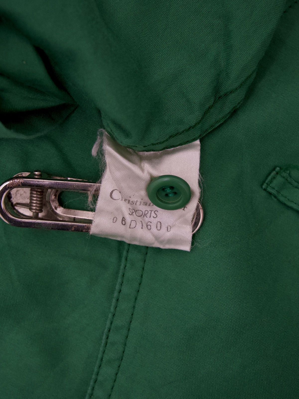 Christian Dior Monsieur Vintage Christian Dior Sport Green Blouses Original Luxury Size M / US 6-8 / IT 42-44 - 7 Thumbnail