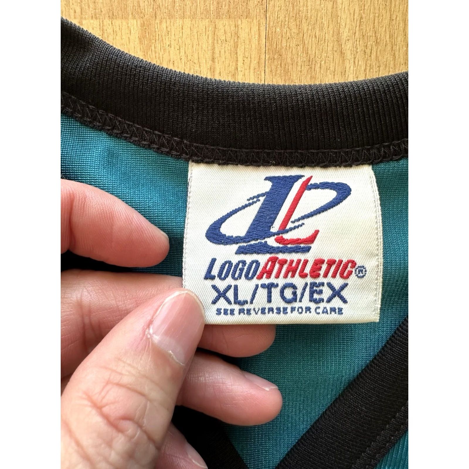 Logo Athletic VINTAGE Logo Athletic Jacksonville Jaguars Jersey XL Football 90s Old Logo Classic Vtg Size US XL / EU 56 / 4 - 5 Thumbnail