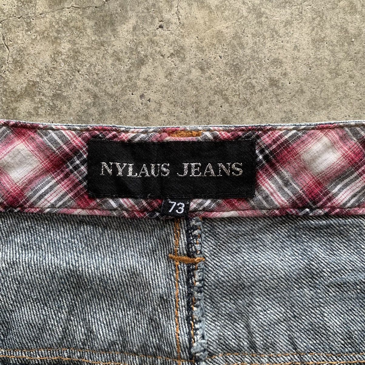 14th Addiction × If Six Was Nine × Tornado Mart Nylaus Double Waist Bondage Design Jeans Size US 29 - 6 Thumbnail