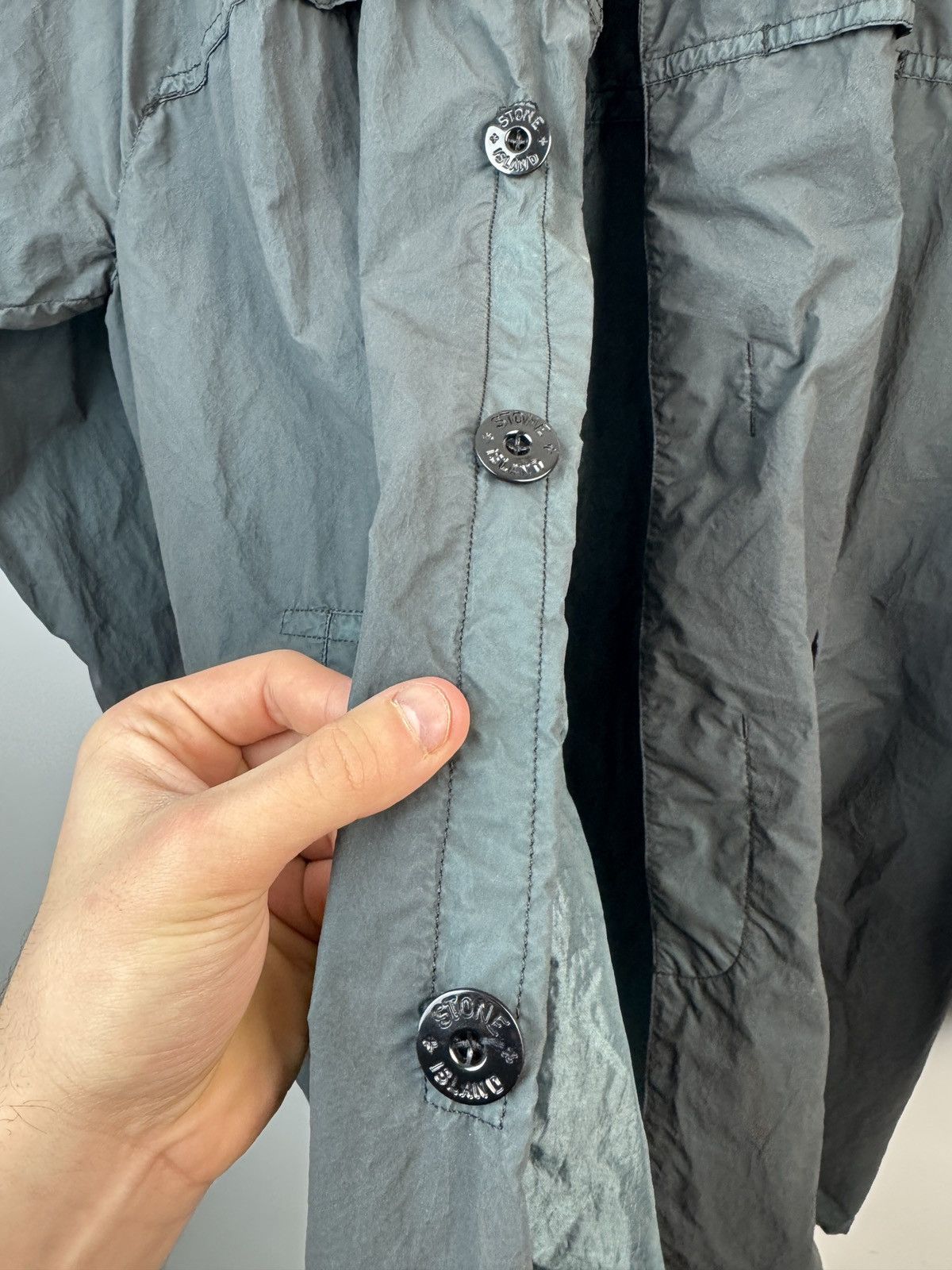 Stone Island Stone Island Lamy Velour Packable Coat Size L Size US L / EU 52-54 / 3 - 15 Thumbnail