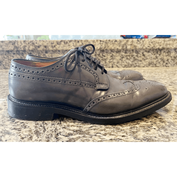 image of Churchs Color! Church's Degrade Gray Leather Oxford Dress Shoe, Men's (Size 9)