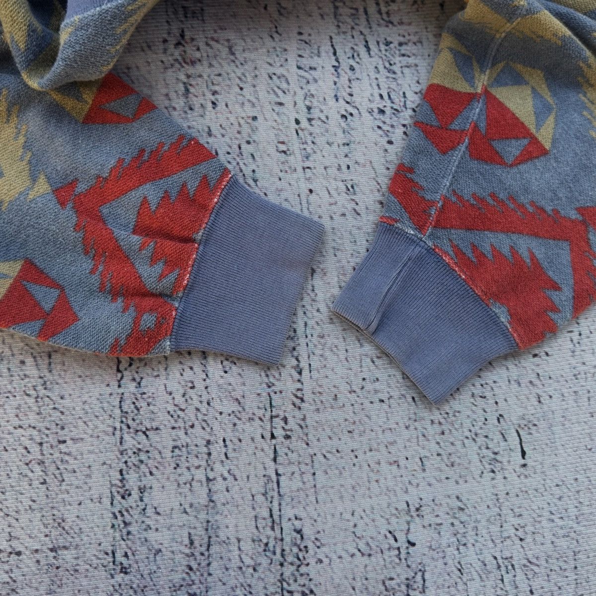 Polo Ralph Lauren VINTAGE 90’s POLO RALPH LAUREN AZTEC BEACON KNIT CREWNECK Size US XL / EU 56 / 4 - 5 Thumbnail