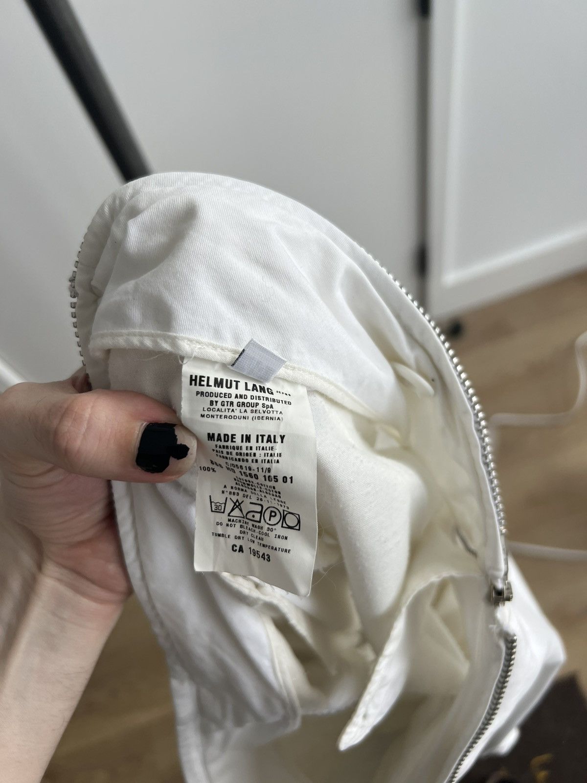 Helmut Lang AW99 White Flight Cargo Pants Size US 30 / EU 46 - 9 Thumbnail
