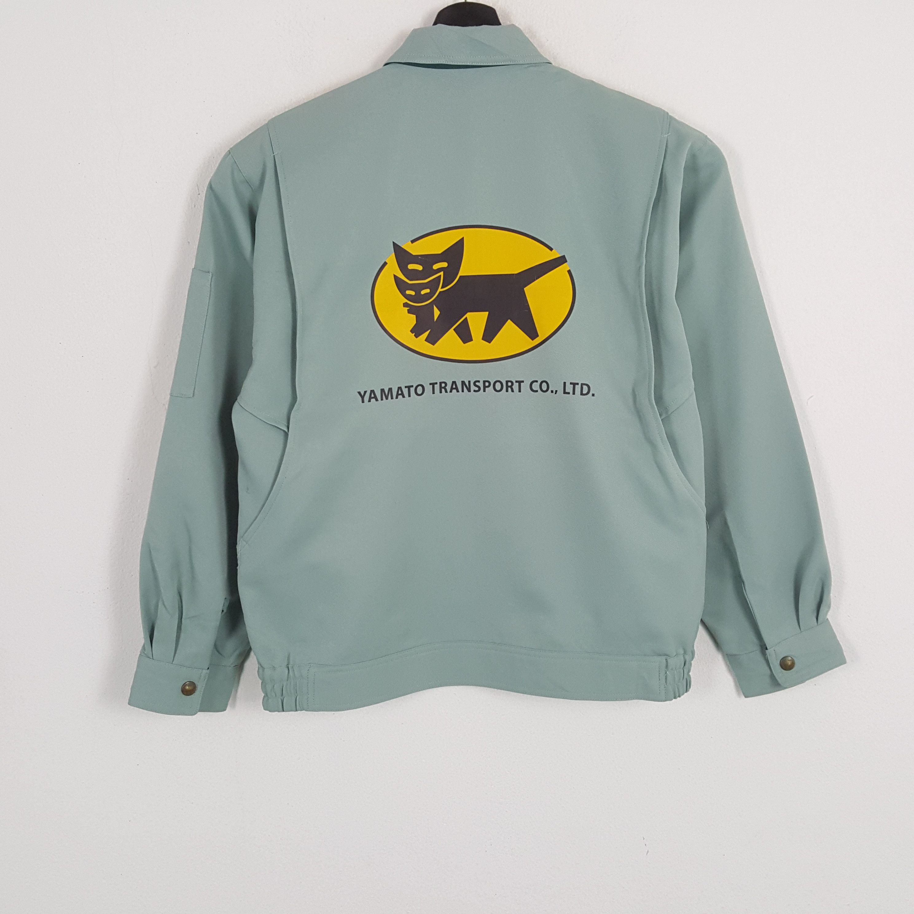 Japanese Brand × Vintage YAMATO TRANSPORT Japanese Workwear Custom Art Jacket Size US M / EU 48-50 / 2 - 1 Thumbnail